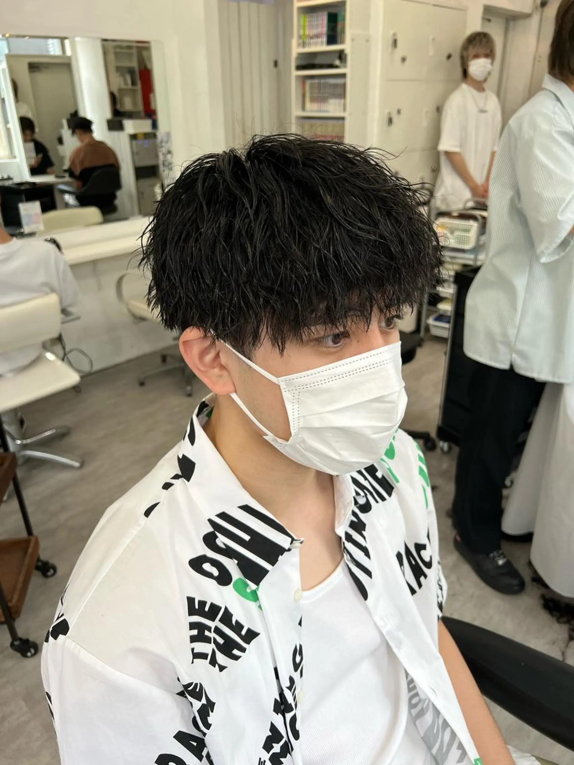 ショート メンズパーマ/縮毛 超特化/tomokiのヘアスタイル