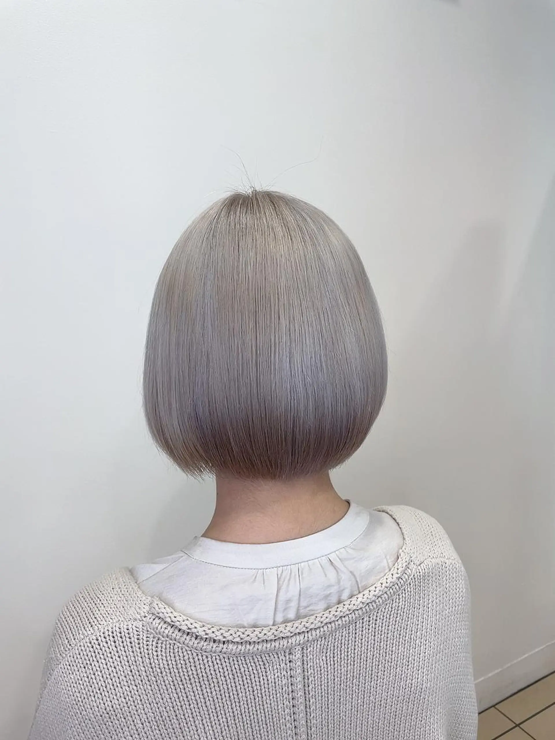 ミディアム カラー ヘアカラー トリートメント レイヤー/ハッシュ 渋谷/サッタのヘアスタイル