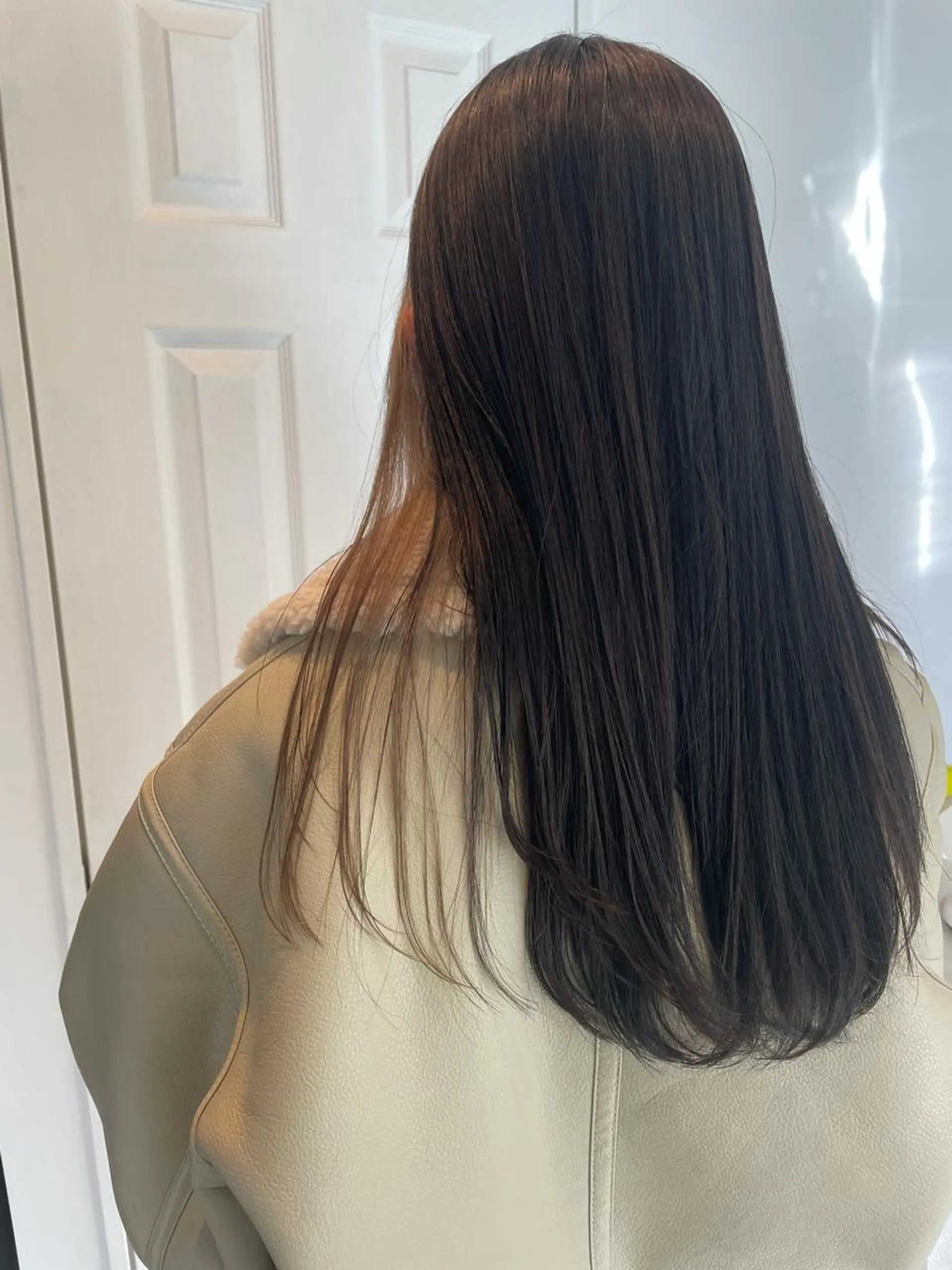 ロング カラー ベージュカラー ブリーチ イヤリングカラー ホワイトベージュ ヘアカラー 中目黒🌼 🌼ハナのヘアスタイル