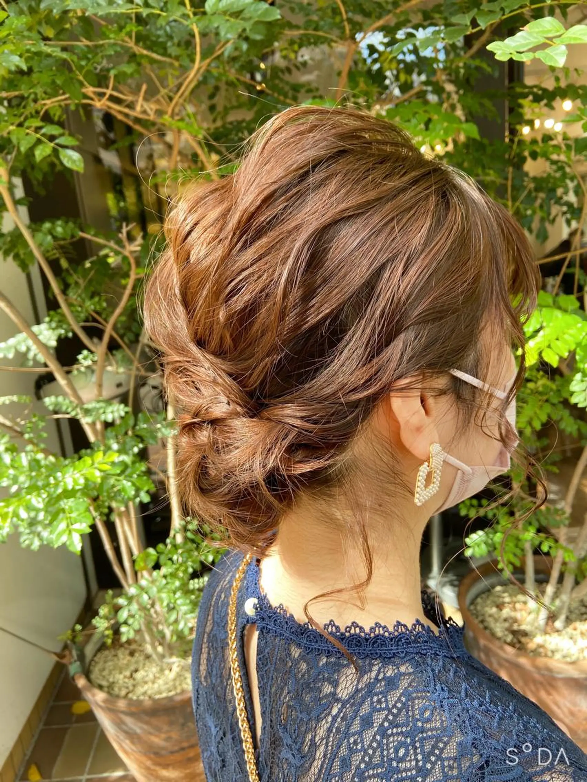 ミディアム 早稲田 千尋のヘアスタイル