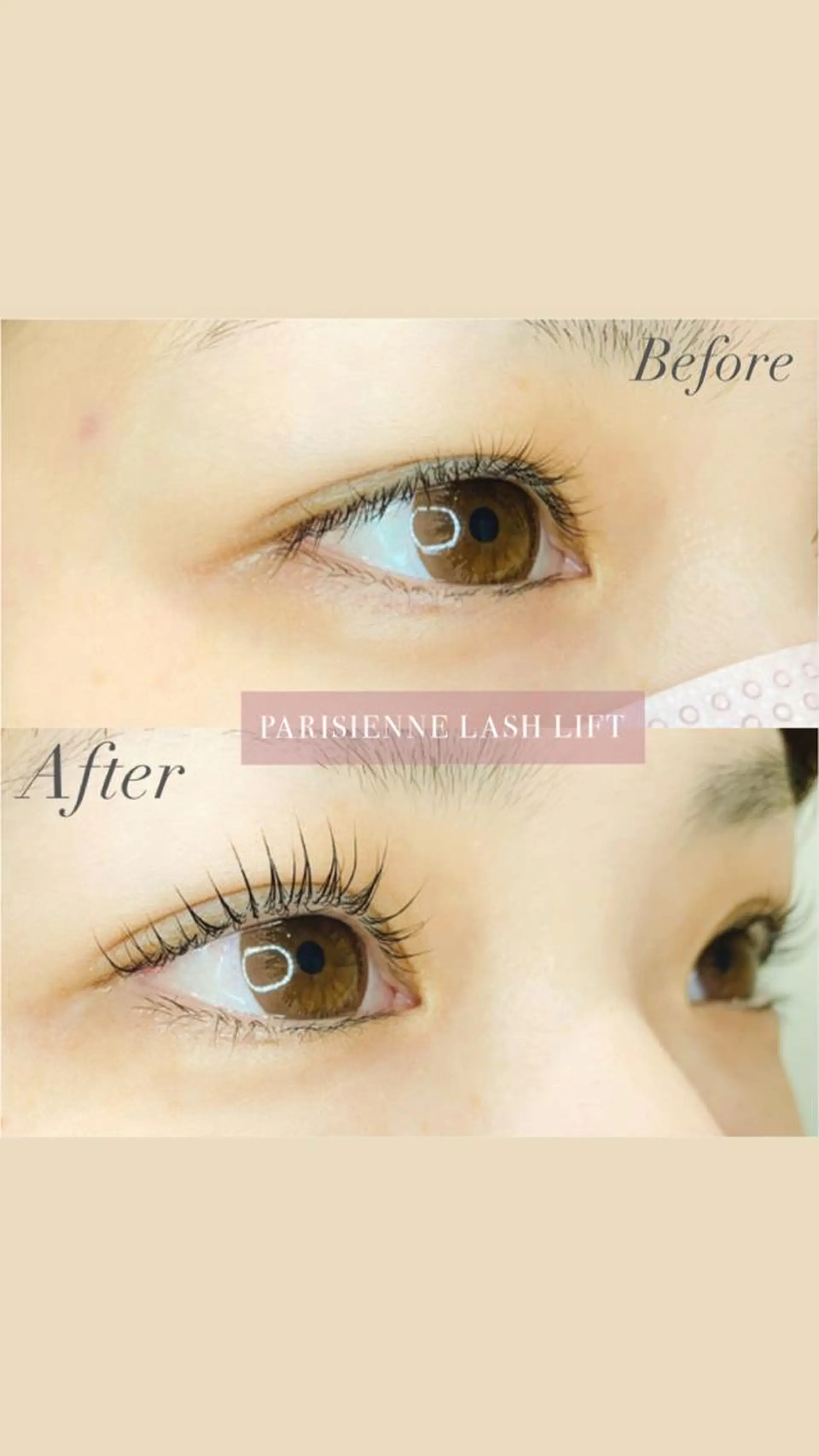 マツエク・マツパ パリジェンヌラッシュリフト Liyone 橋本のマツエク・マツパデザイン