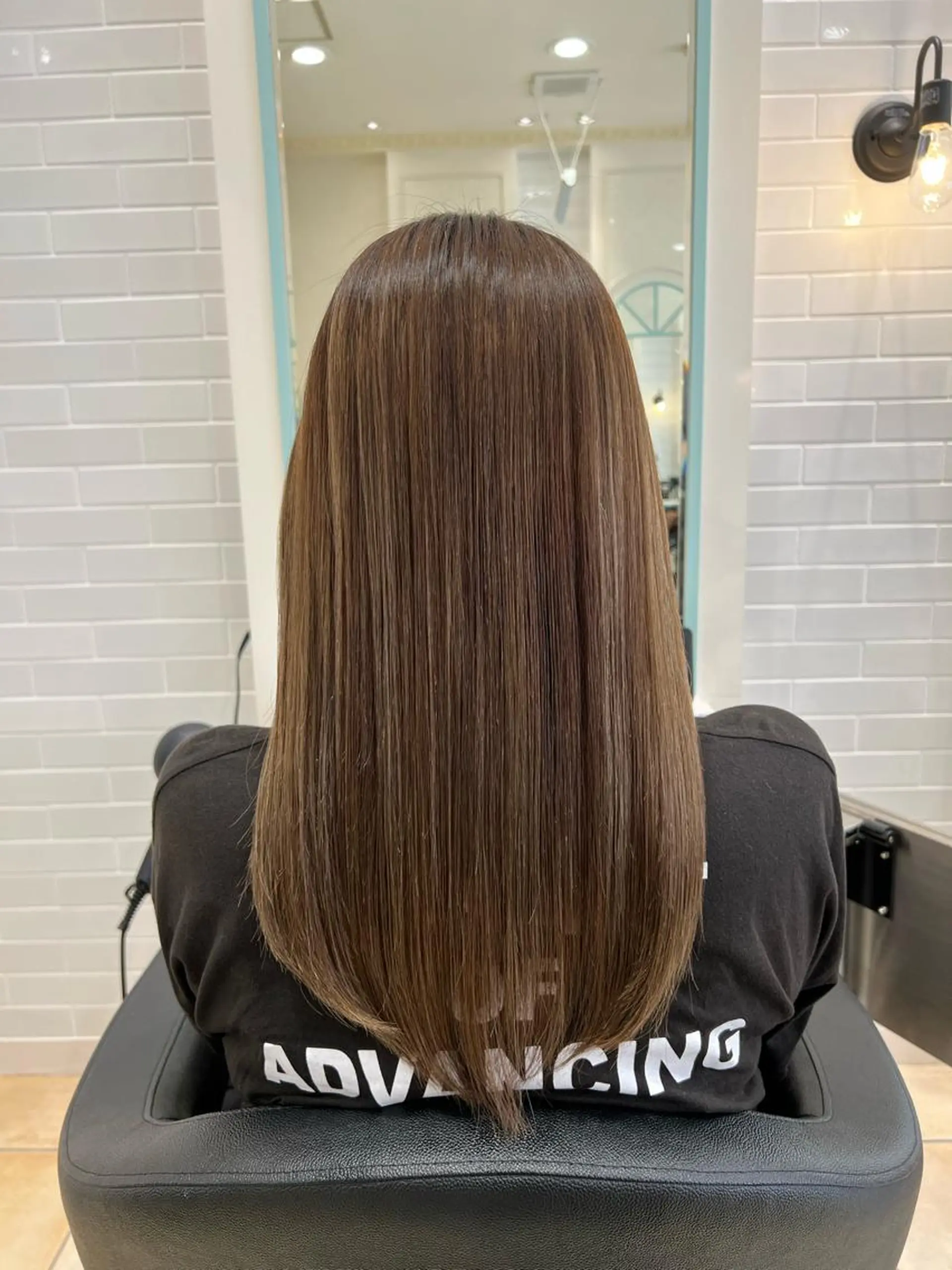 ロング 髪質改善 ダメージレス 桧山店長のヘアスタイル