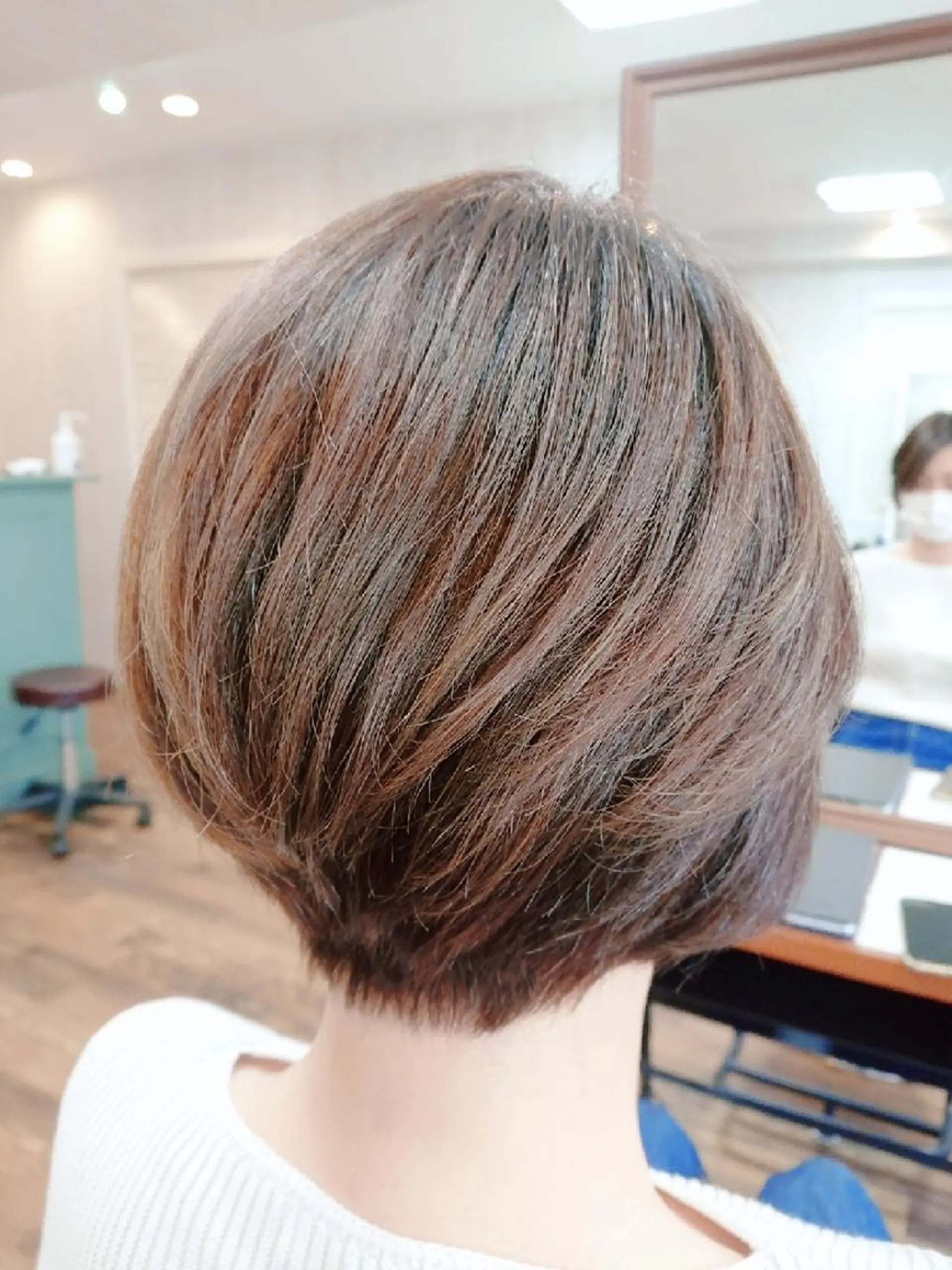 ショート カラー カット ヘアカラー トリートメント TELA HAIR 守谷のヘアスタイル