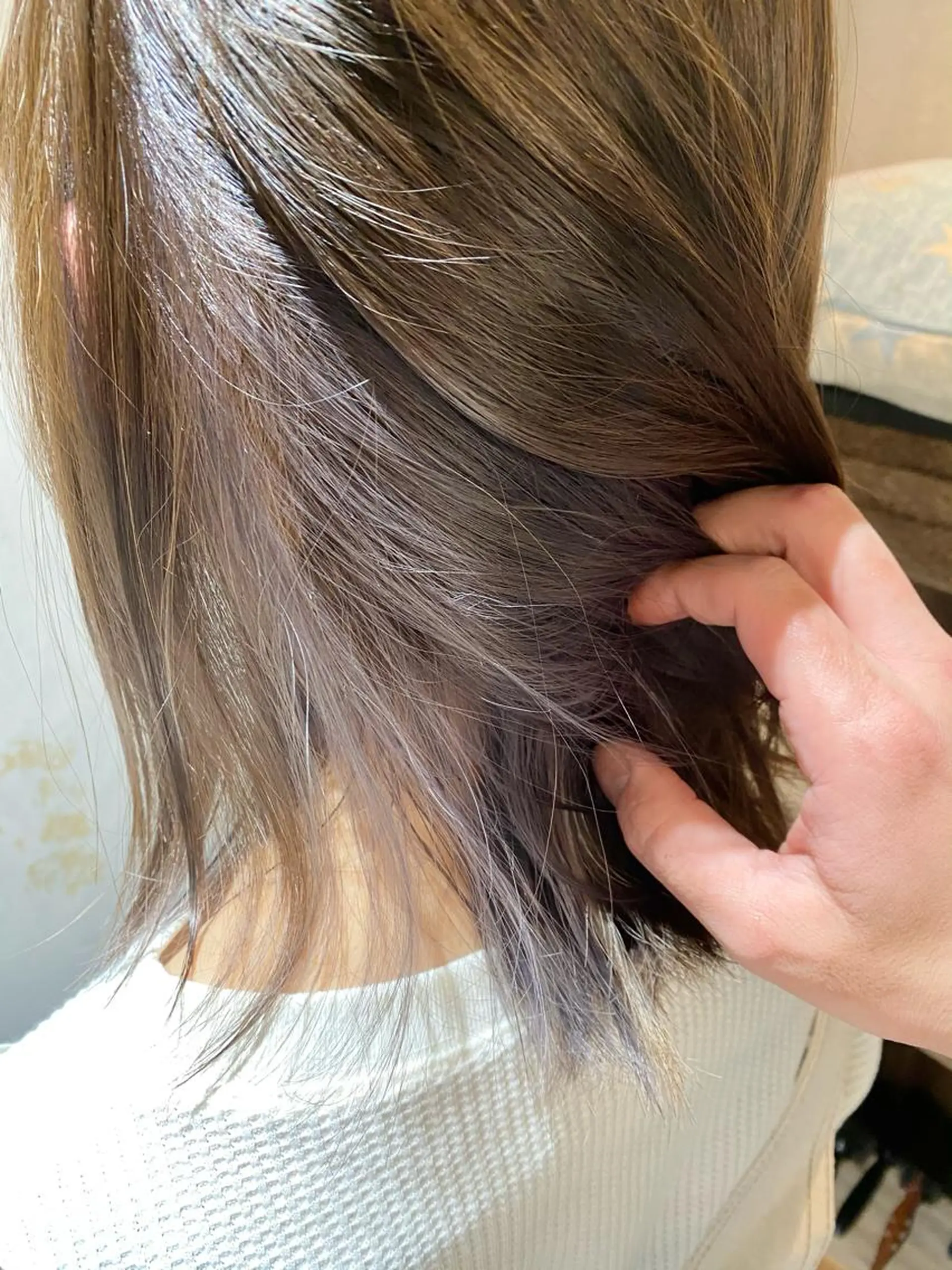 ロング カラー ブリーチ KEN KENのヘアスタイル