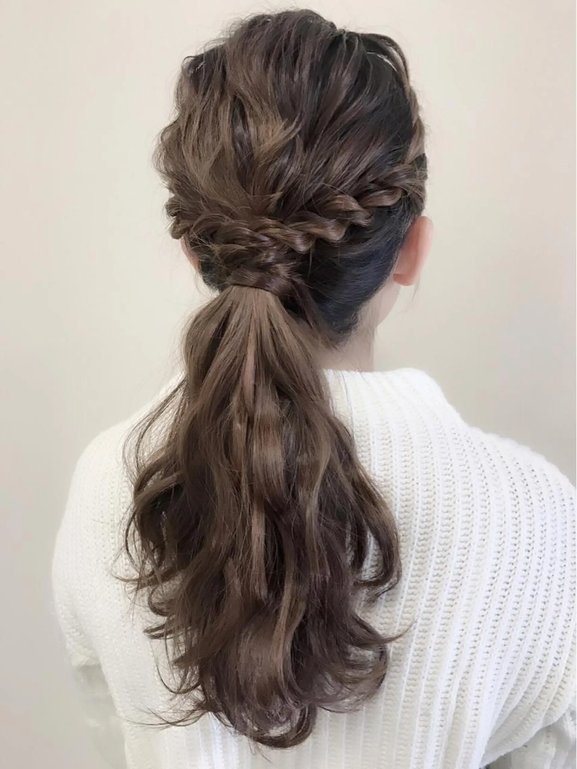 セミロング ロング ヘアアレンジ 沢田 瞳のヘアスタイル