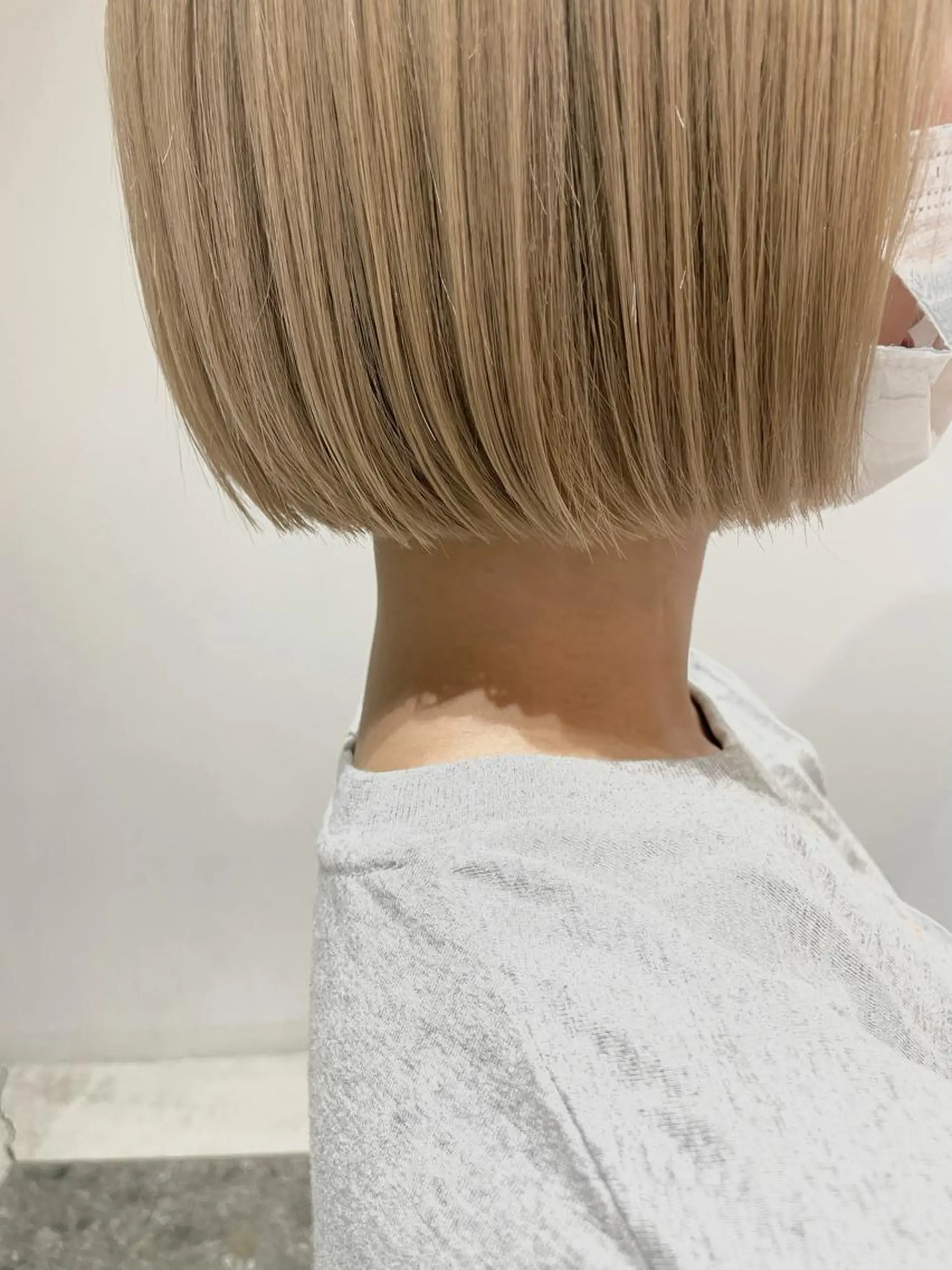 ショート 切りっぱなしボブ ボブ カット 五十嵐 雄毅のヘアスタイル