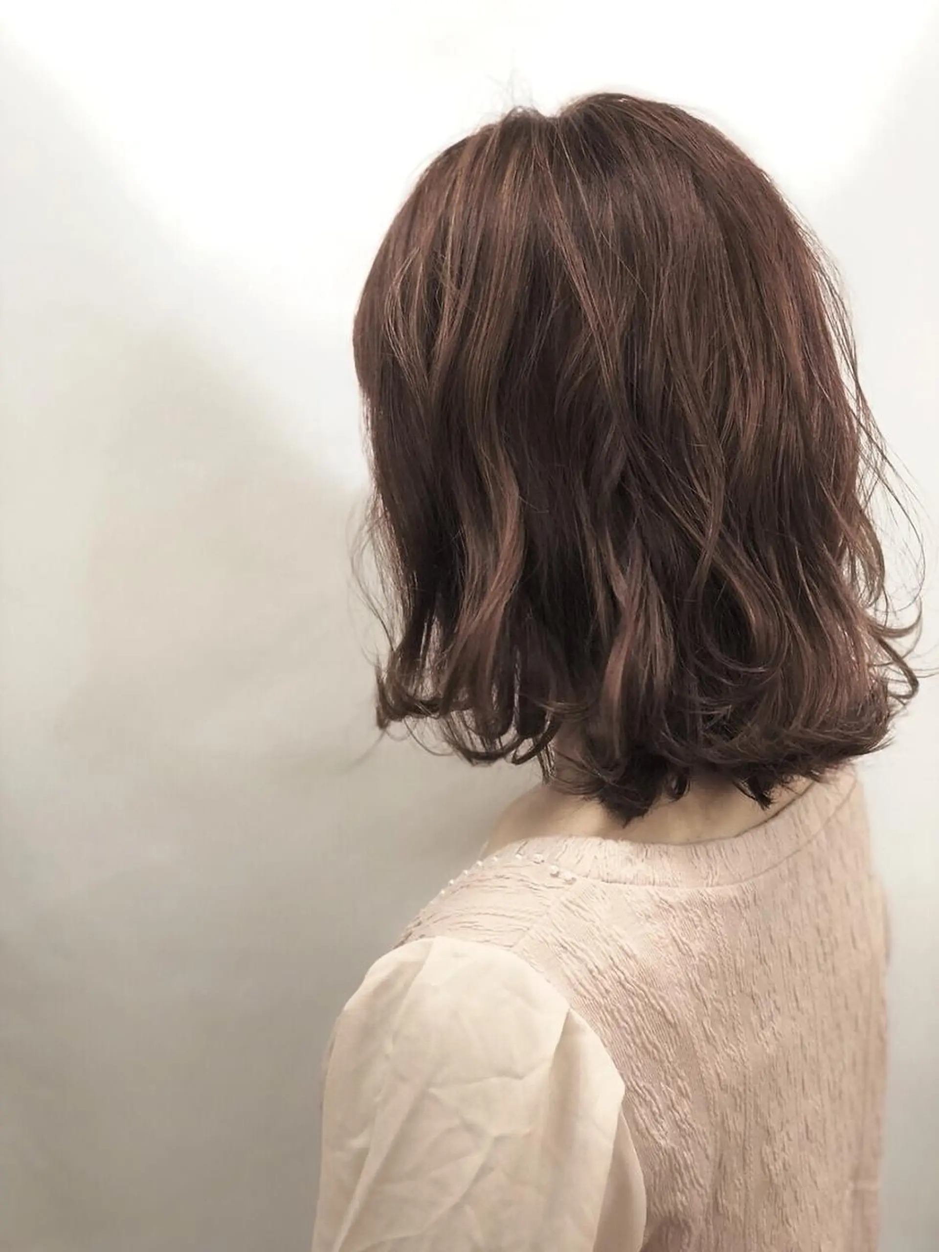 ミディアム Nyne所属・🍀失敗しない 縮毛矯正熊谷竜馬🍀のヘアスタイル