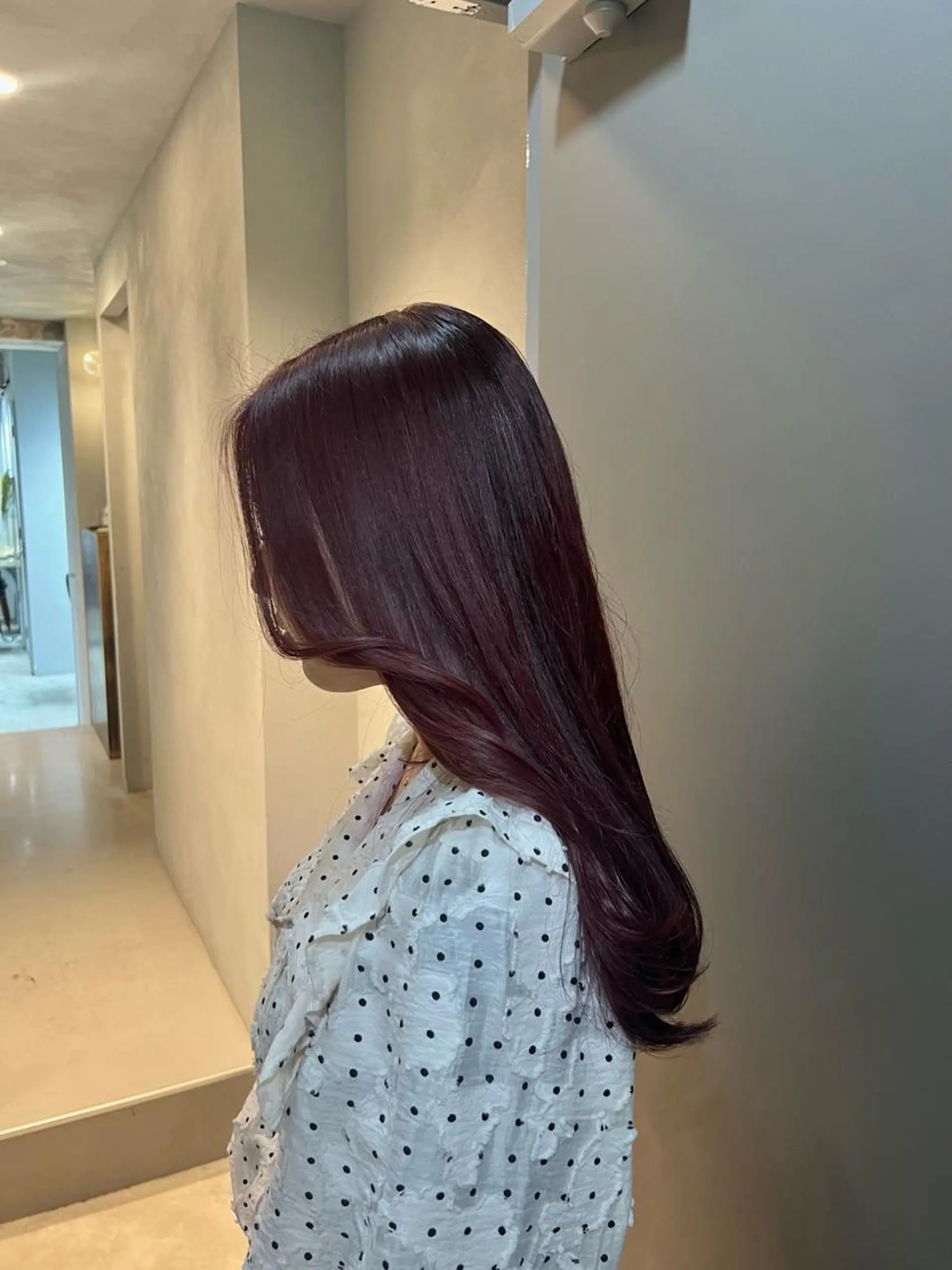 ロング カラー パーマ akane/ボブ /ブラウンベージュのヘアスタイル