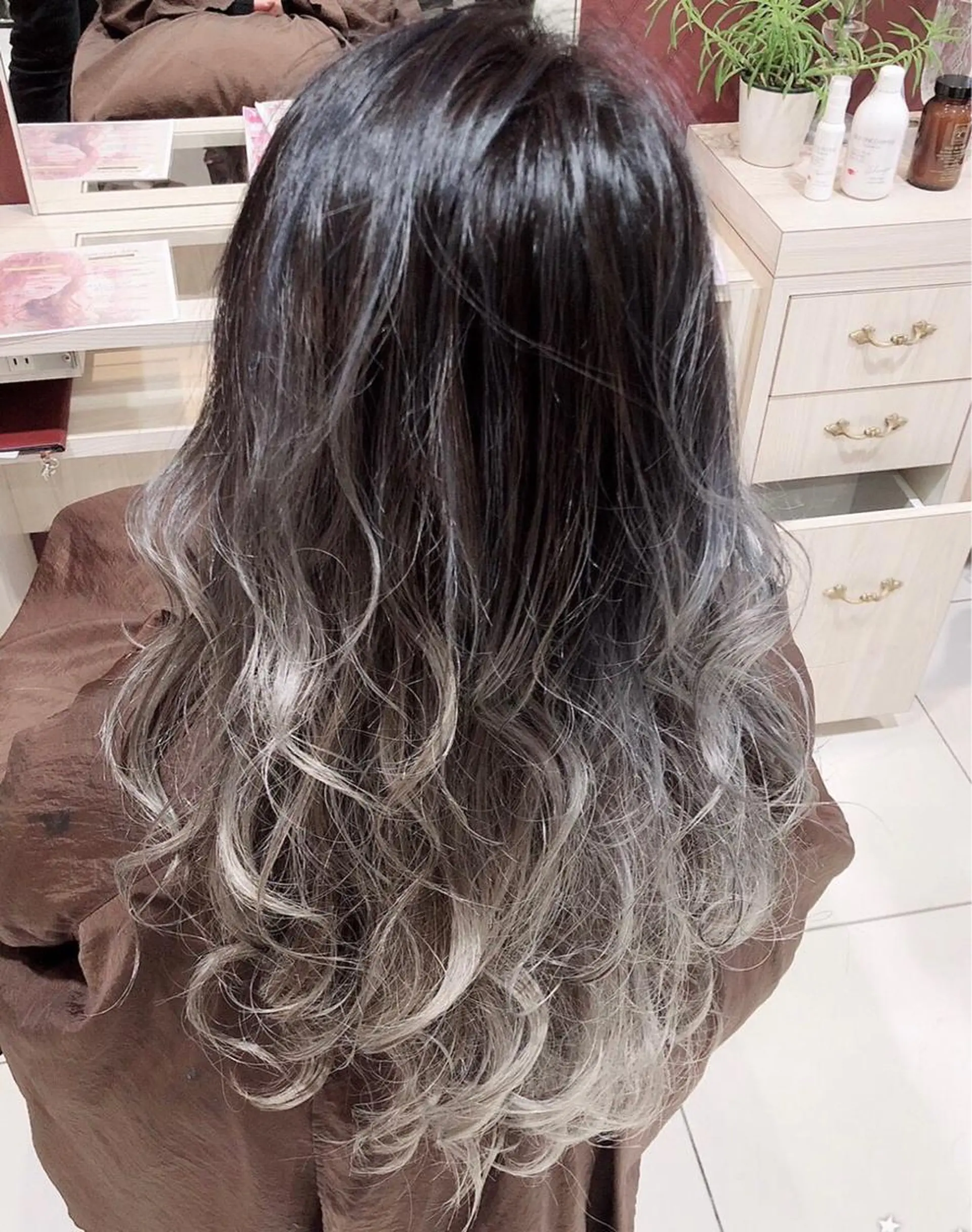 セミロング カラー ヘアカラー 杉田 一浩のヘアスタイル