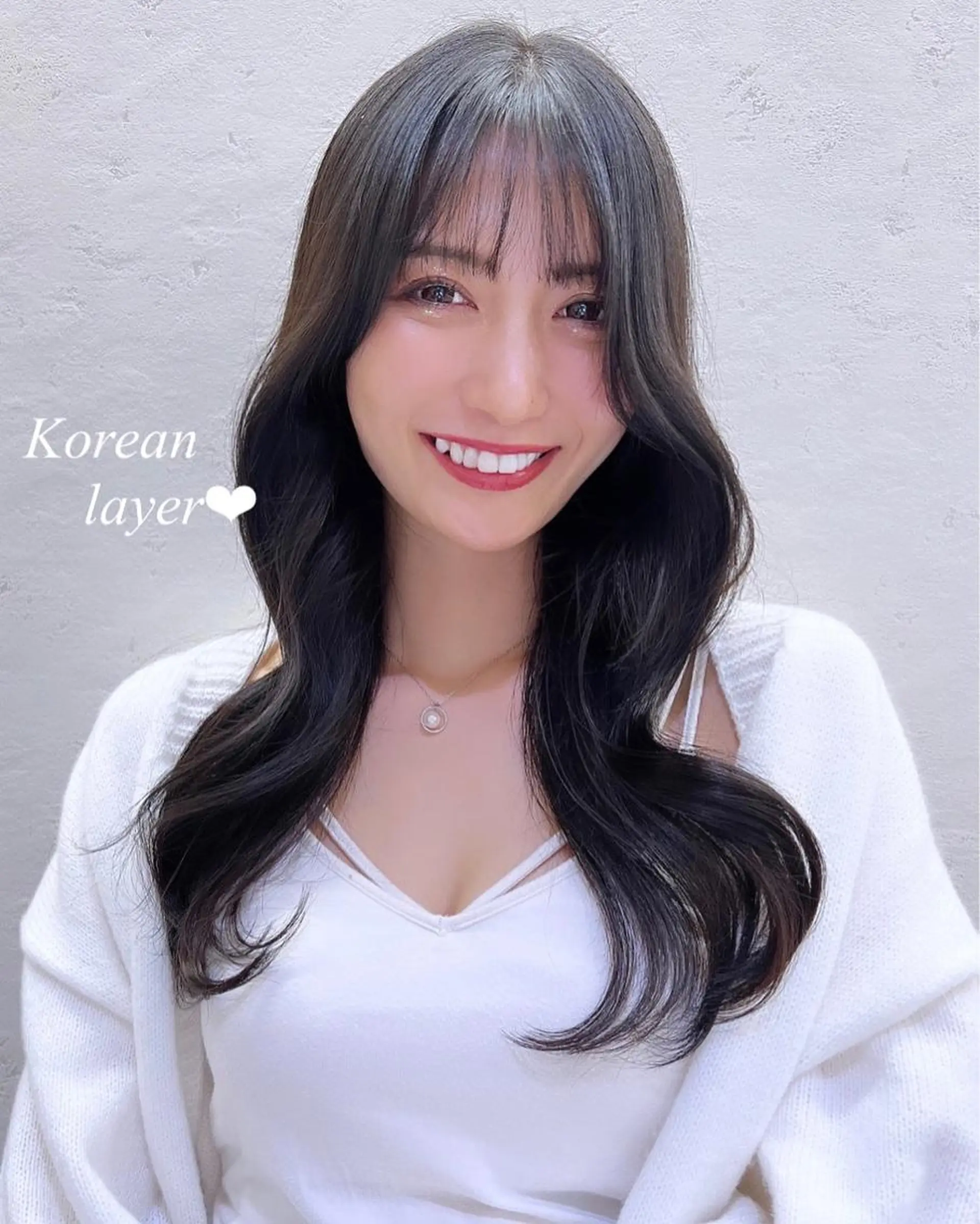 ロング カラー 韓国ヘア×髪質改善 /yoshikaのヘアスタイル