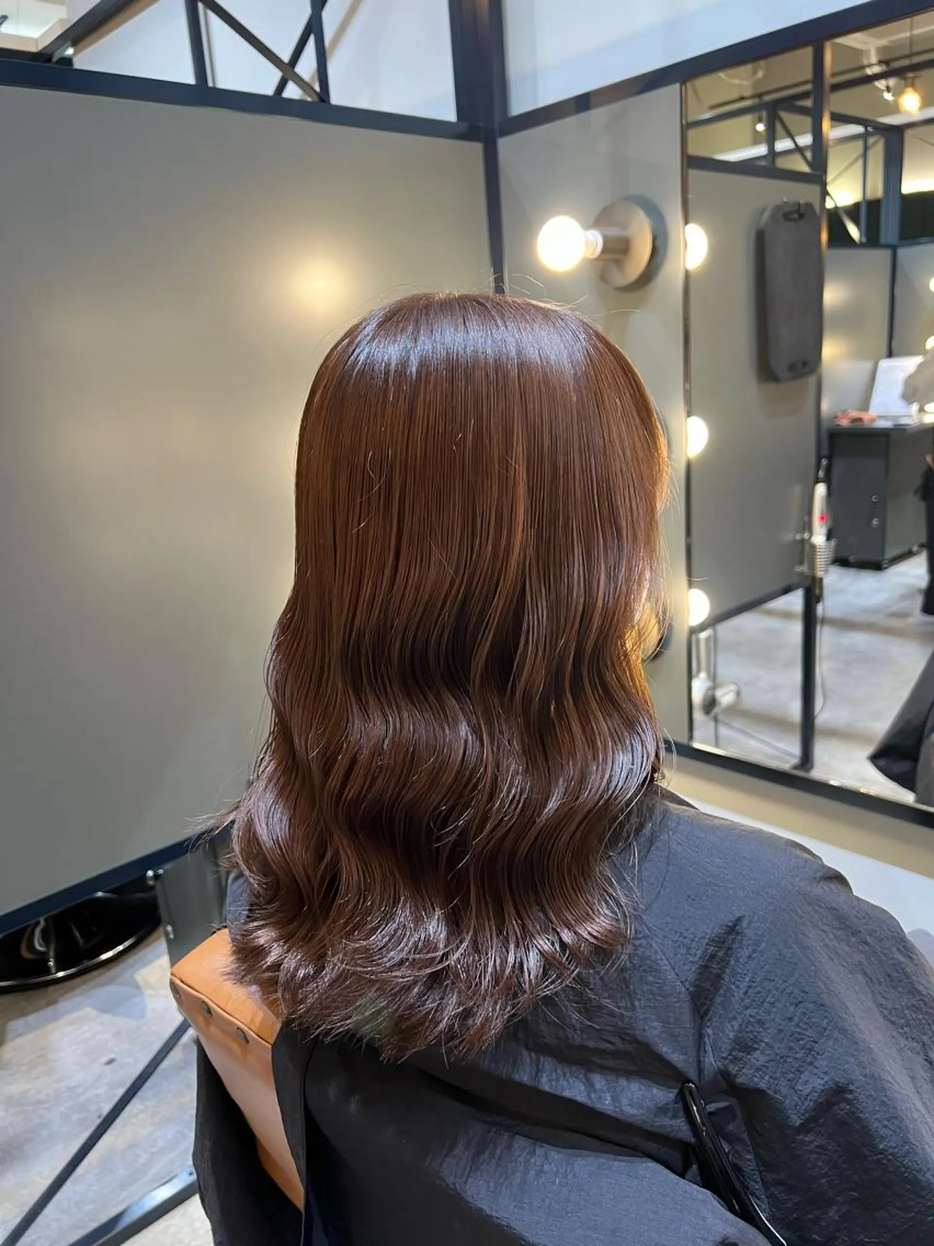 セミロング 髪質改善ストレート Kantaのヘアスタイル