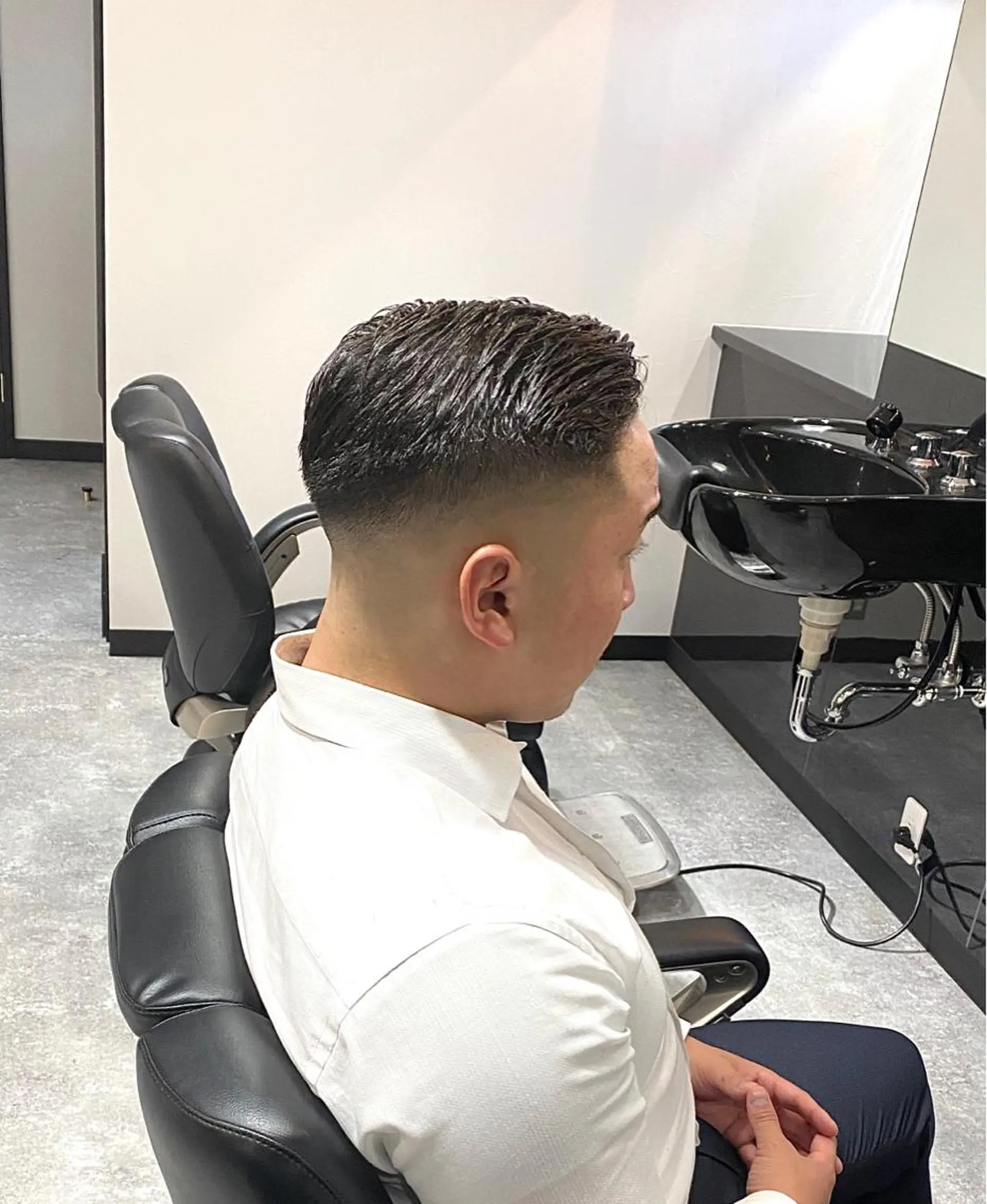 ショート メンズ フェードカット スキンフェード カット 前田賢生 ご新規様はNGのヘアスタイル