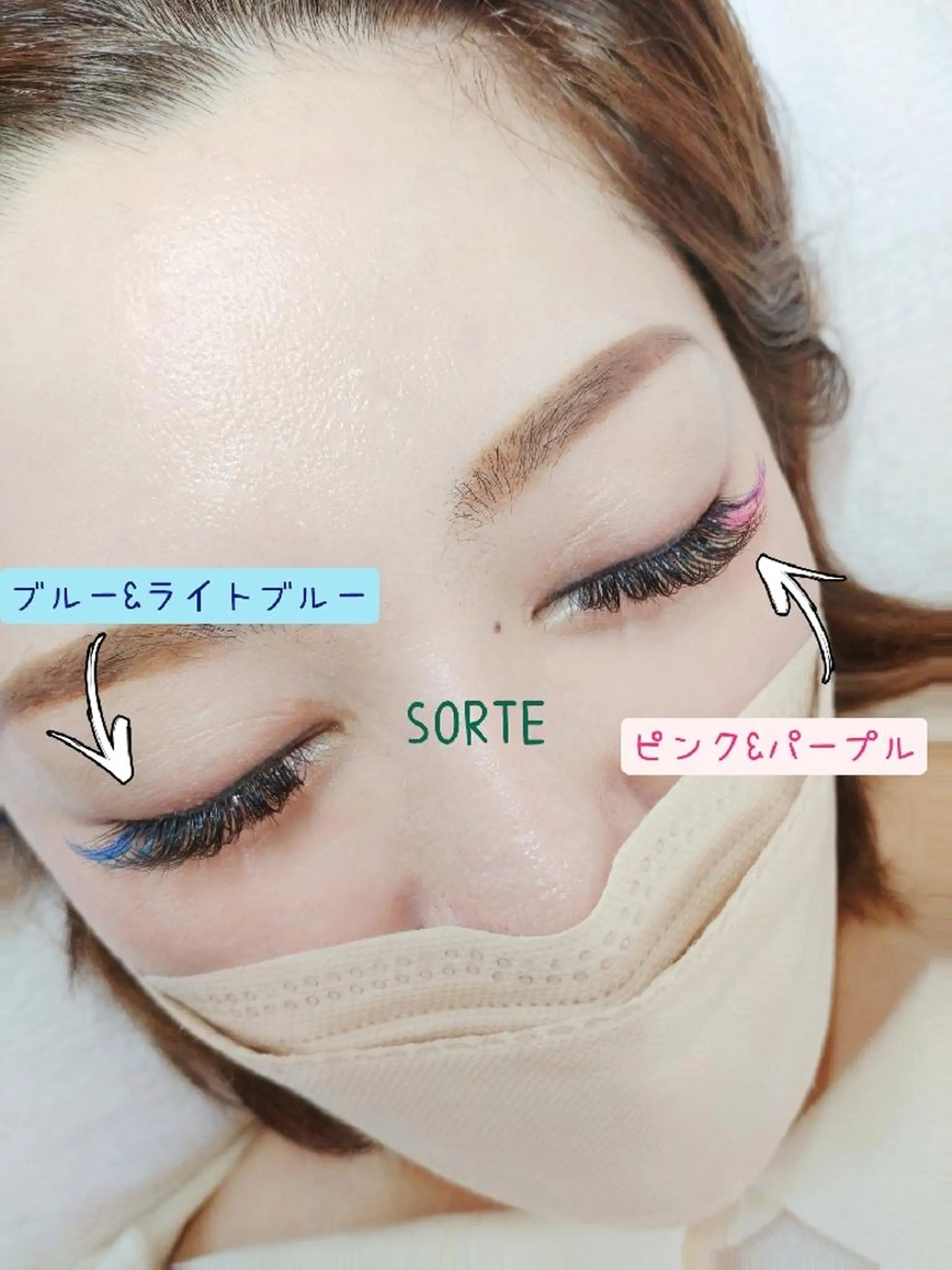 マツエク・マツパ ボリュームラッシュ マツエク eye salon sorteのマツエク・マツパデザイン
