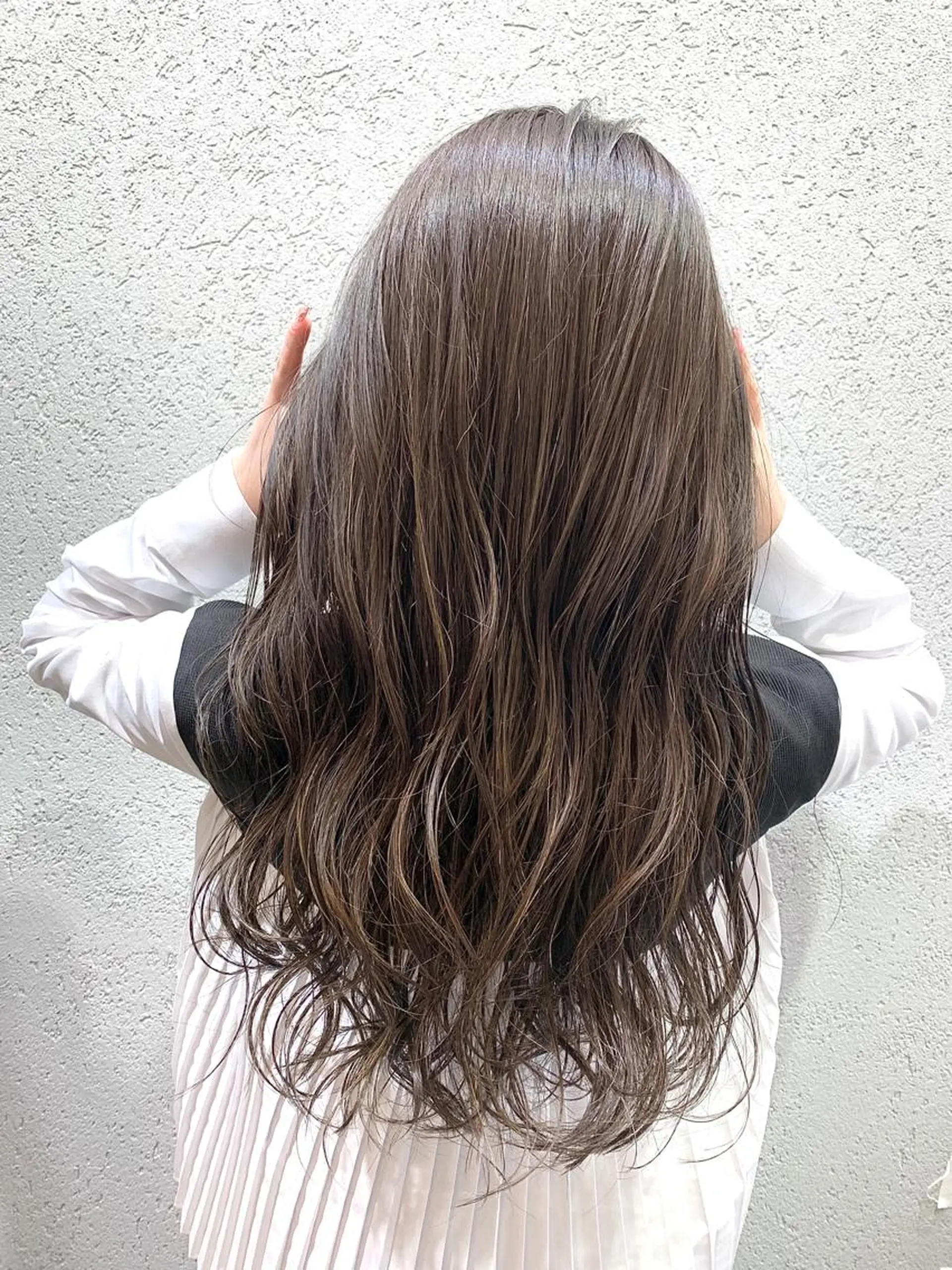 カラー カット ヘアカラー トリートメント 酸性ストレート/ブリ ーチなし/中村 匠のヘアスタイル