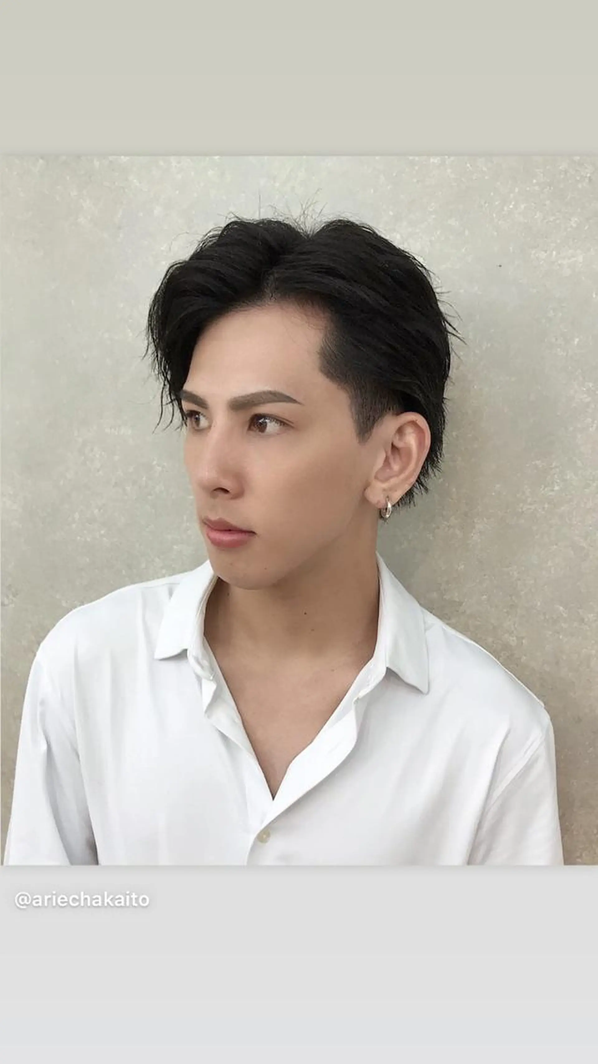 メンズ カット 🇰🇷カルマパーマ kaito🇰🇷のヘアスタイル