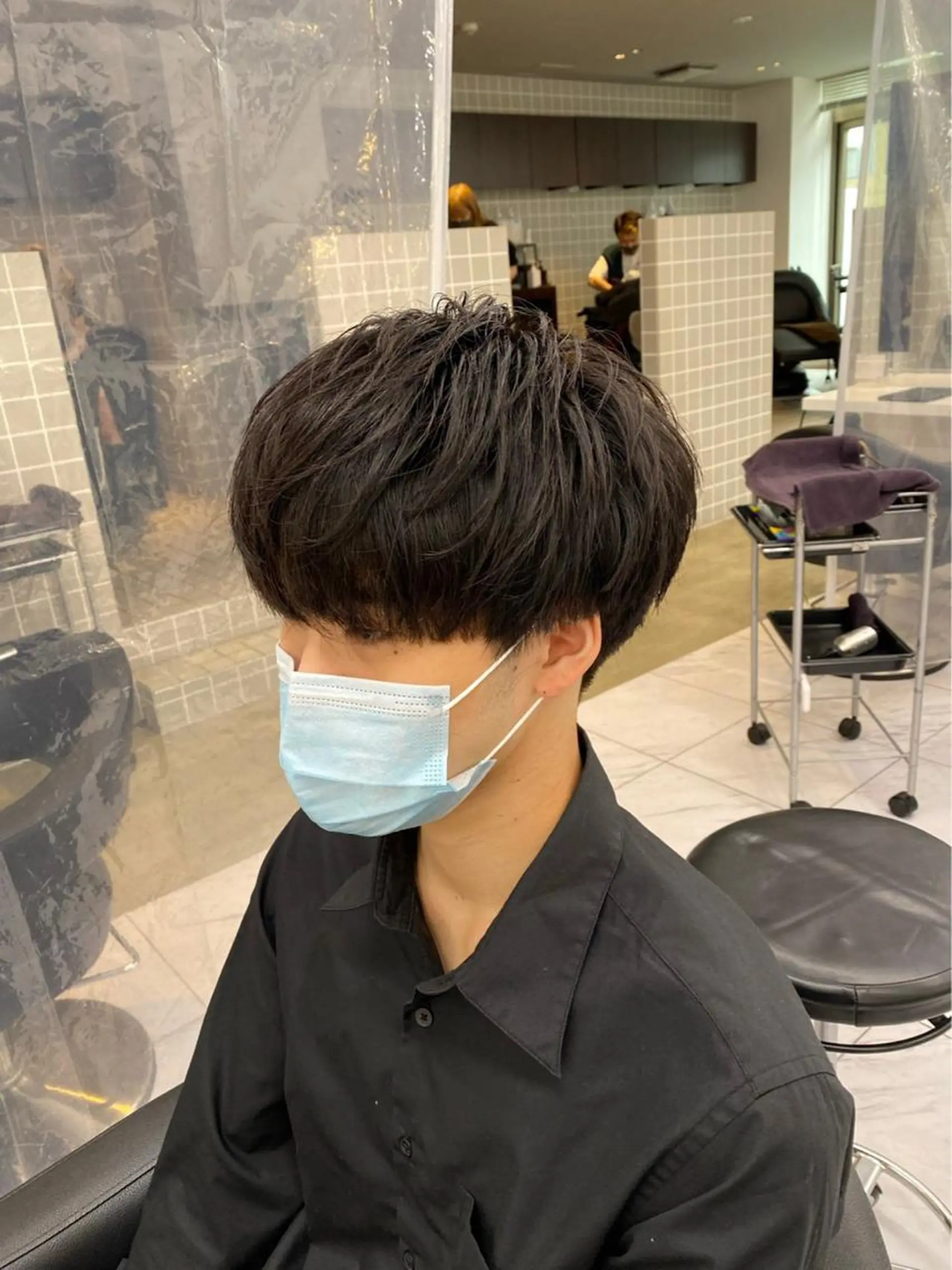 ショート カラー パーマ ヘアアレンジ メンズ 🔷横浜/メンズ TAKUMI🔷のヘアスタイル