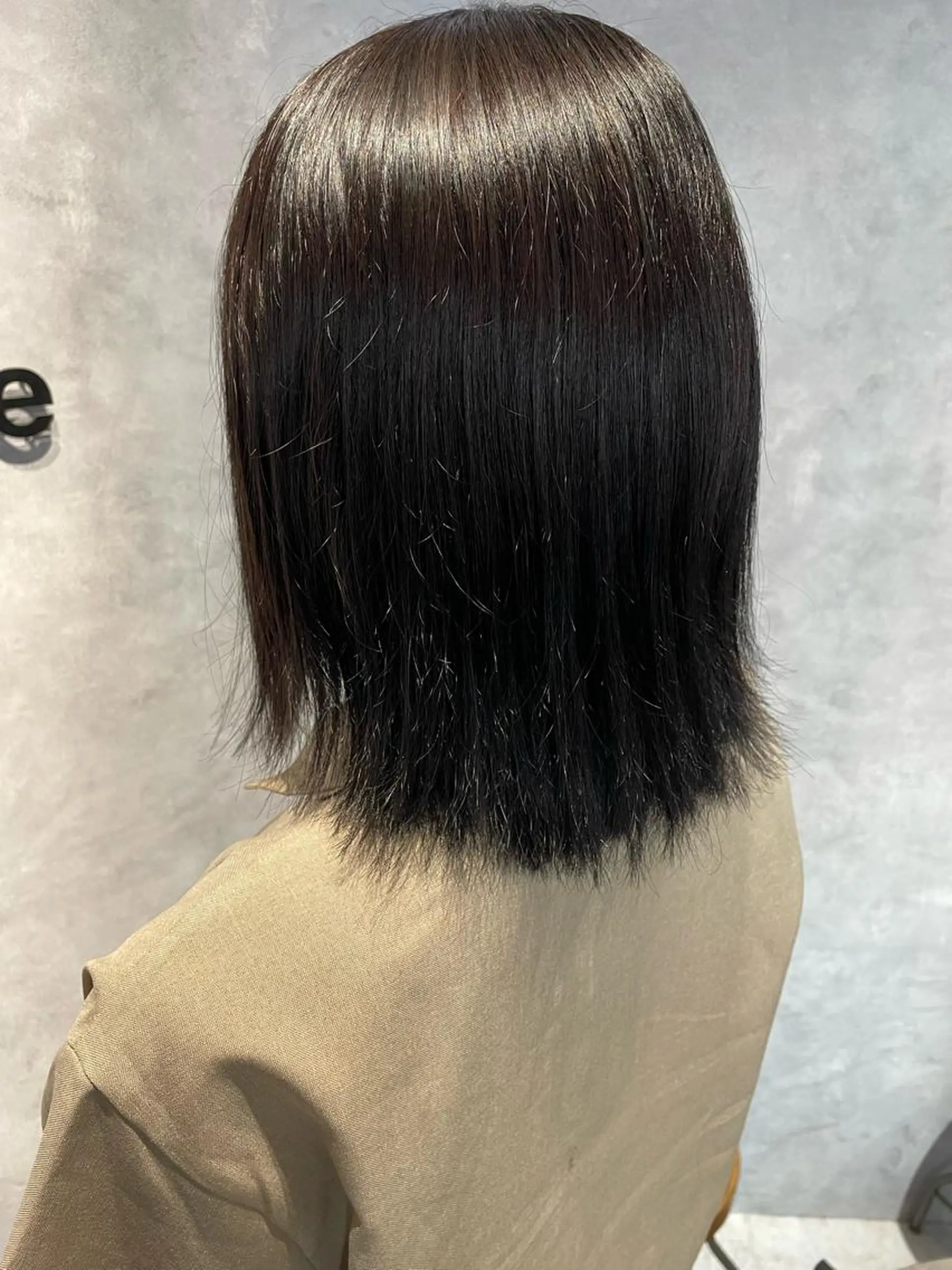 ミディアム 縮毛矯正・髪質改善 特化 出納 直起のヘアスタイル