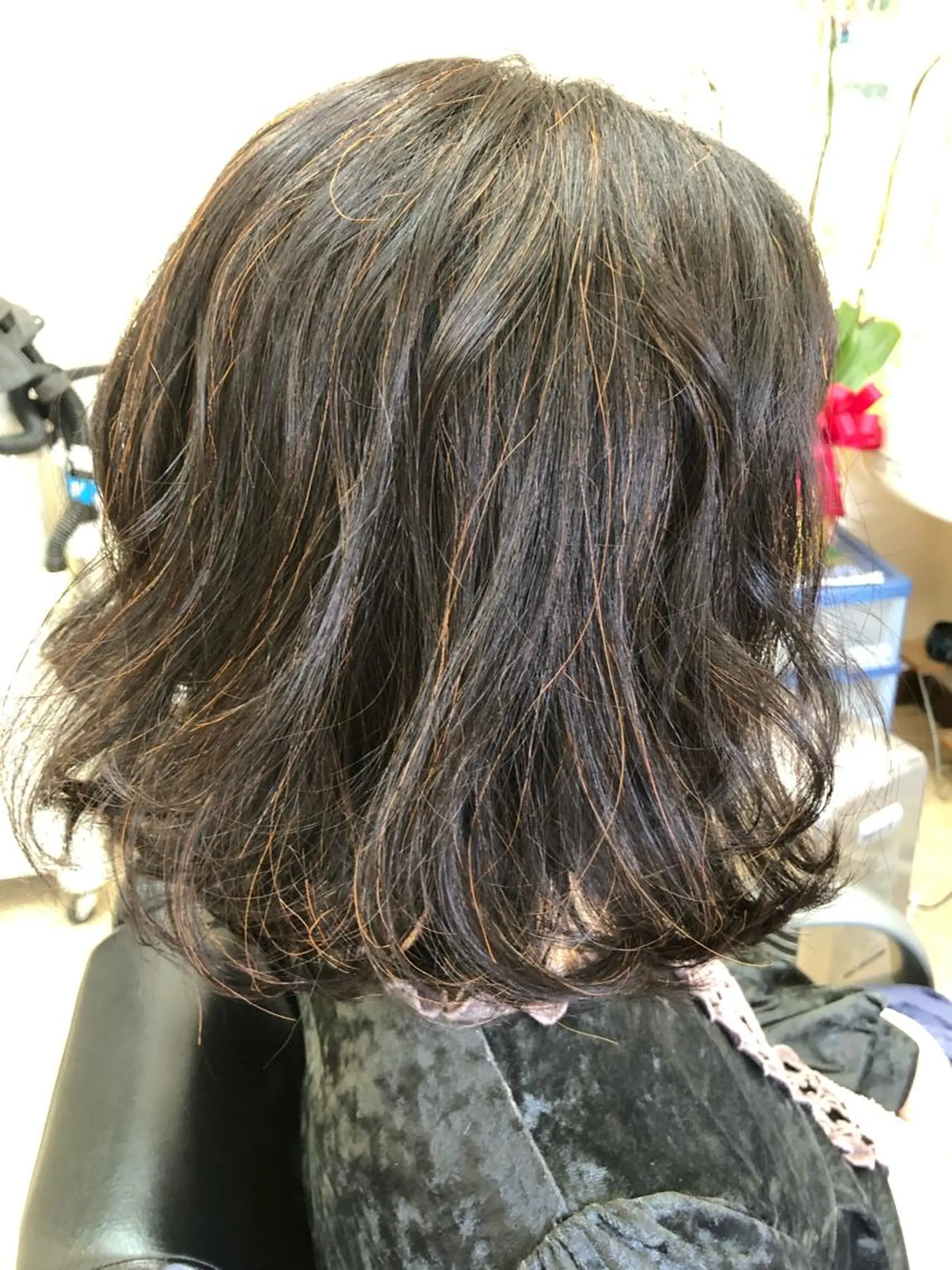 ミディアム 石塚 浩のヘアスタイル