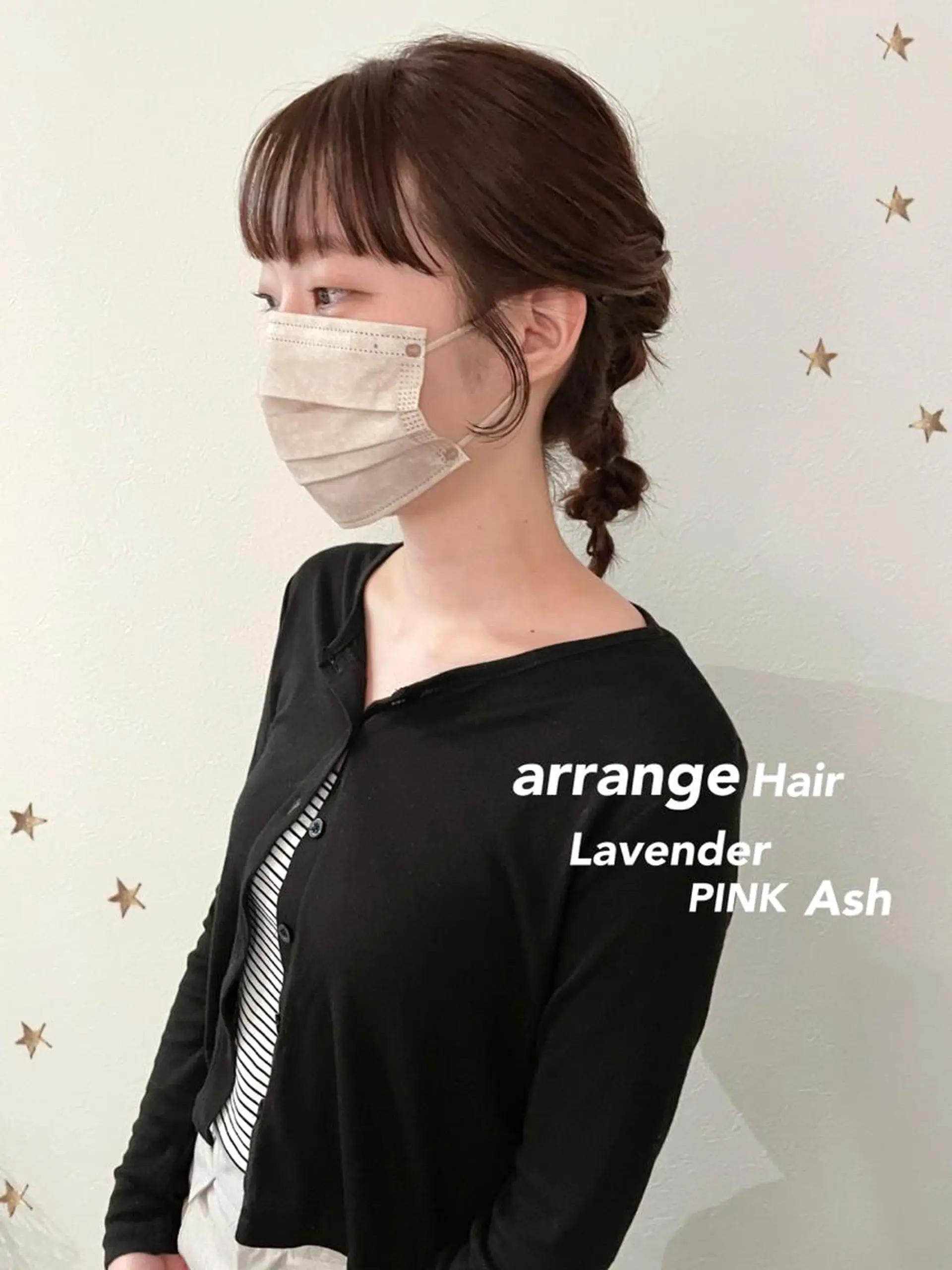 ミディアム ヘアアレンジ ヘアセット 市川 千夏のヘアスタイル