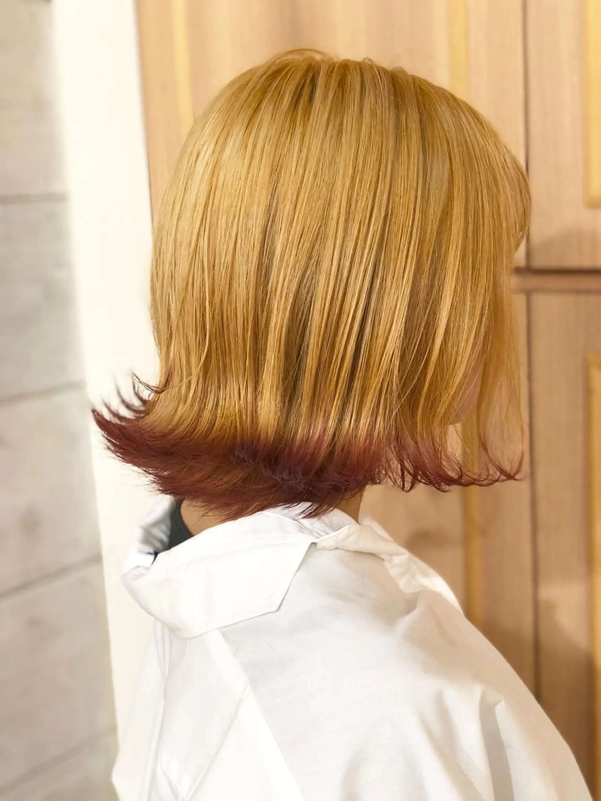 ショート カラー ヘアアレンジ 🌼圧倒的な口コミ数 BRAVE柏東口のヘアスタイル