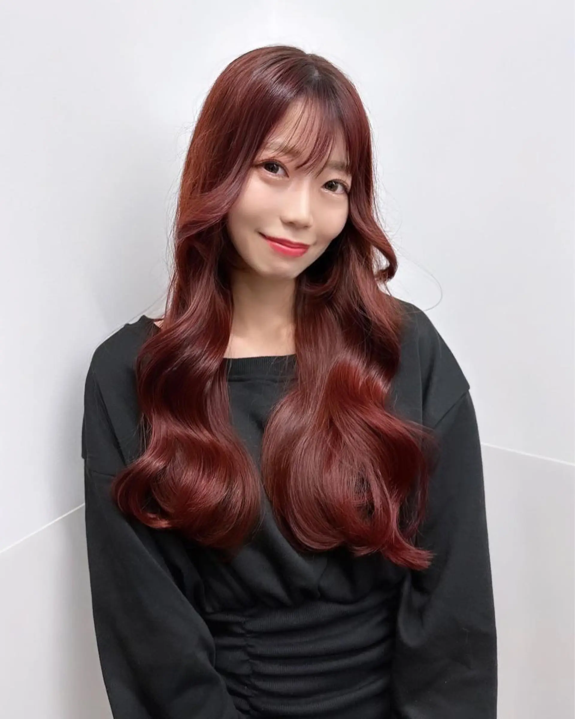 ミディアム カラー 韓国ヘア 店長NEGIのヘアスタイル