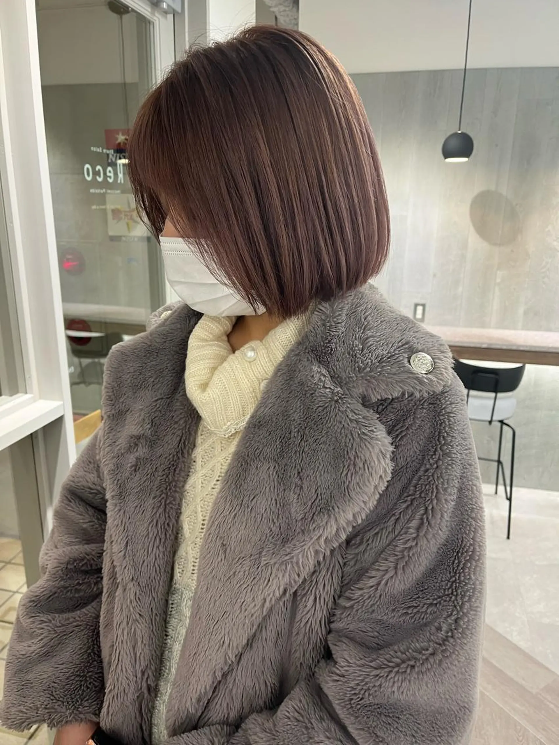 ショート カラー 🫧umu.🫧韓国 /レイヤー/ハッシュのヘアスタイル