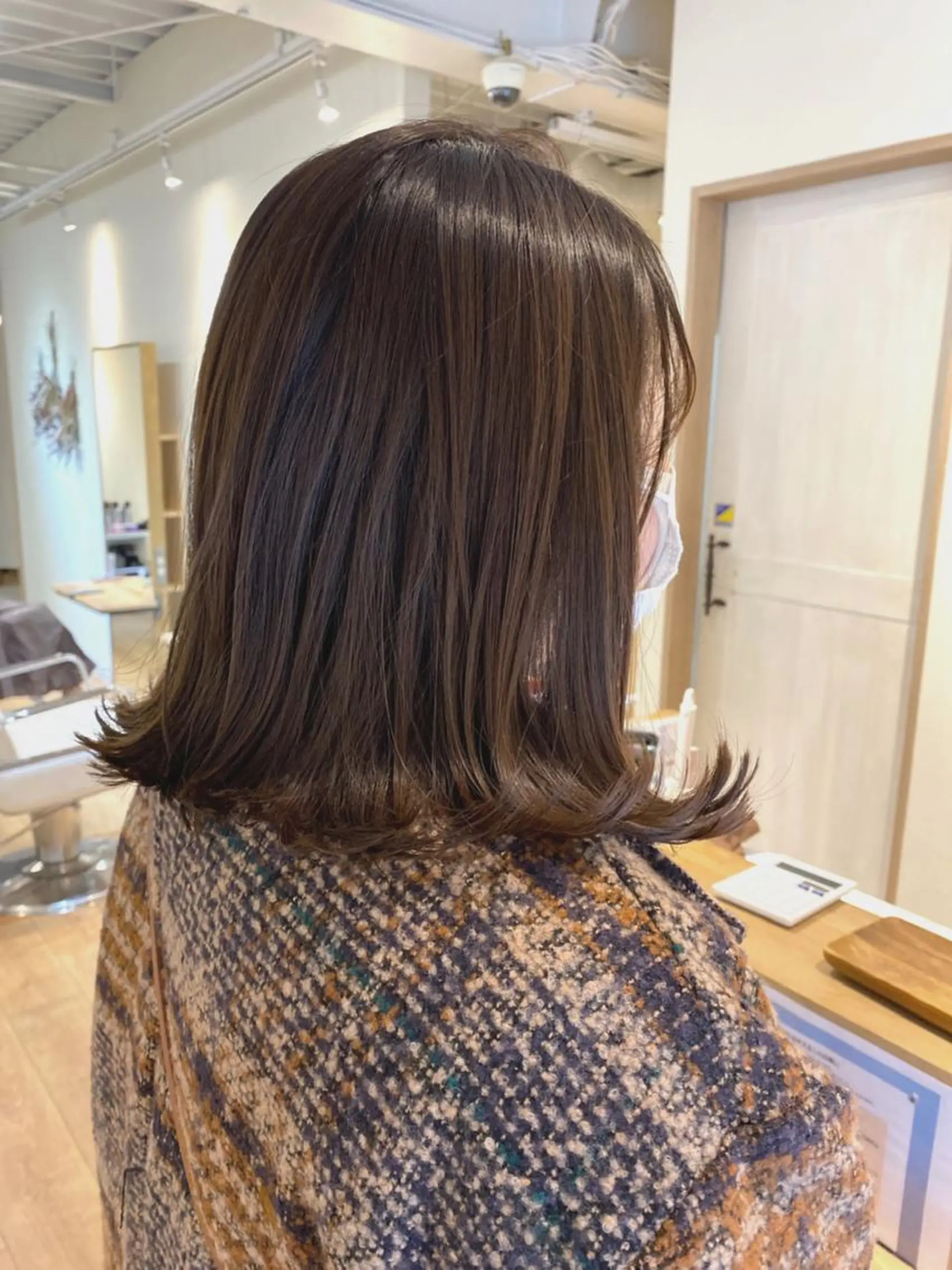 ミディアム newi京橋 【sachi】のヘアスタイル