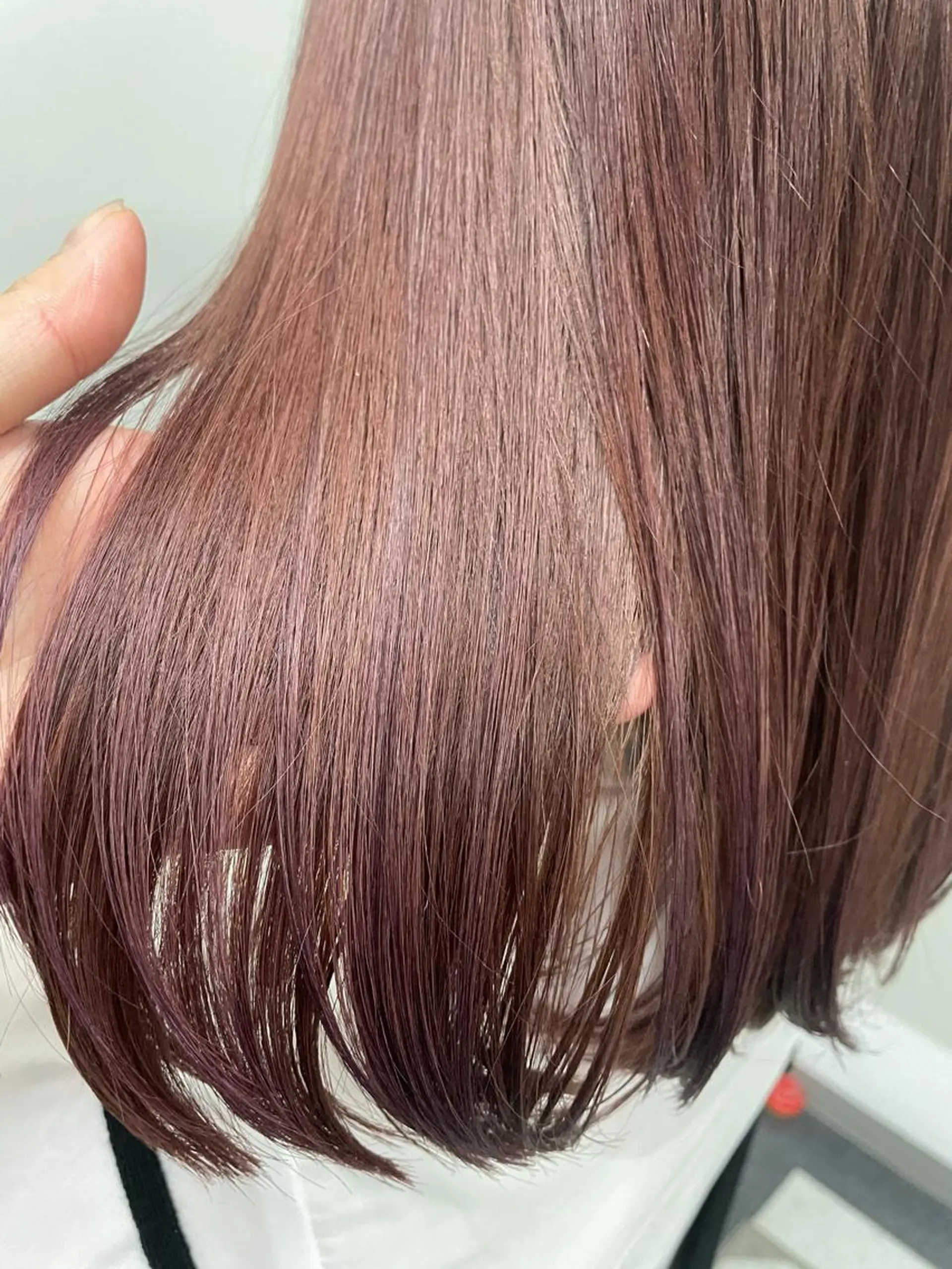 セミロング カラー 🍓 JURiA 🍓のヘアスタイル