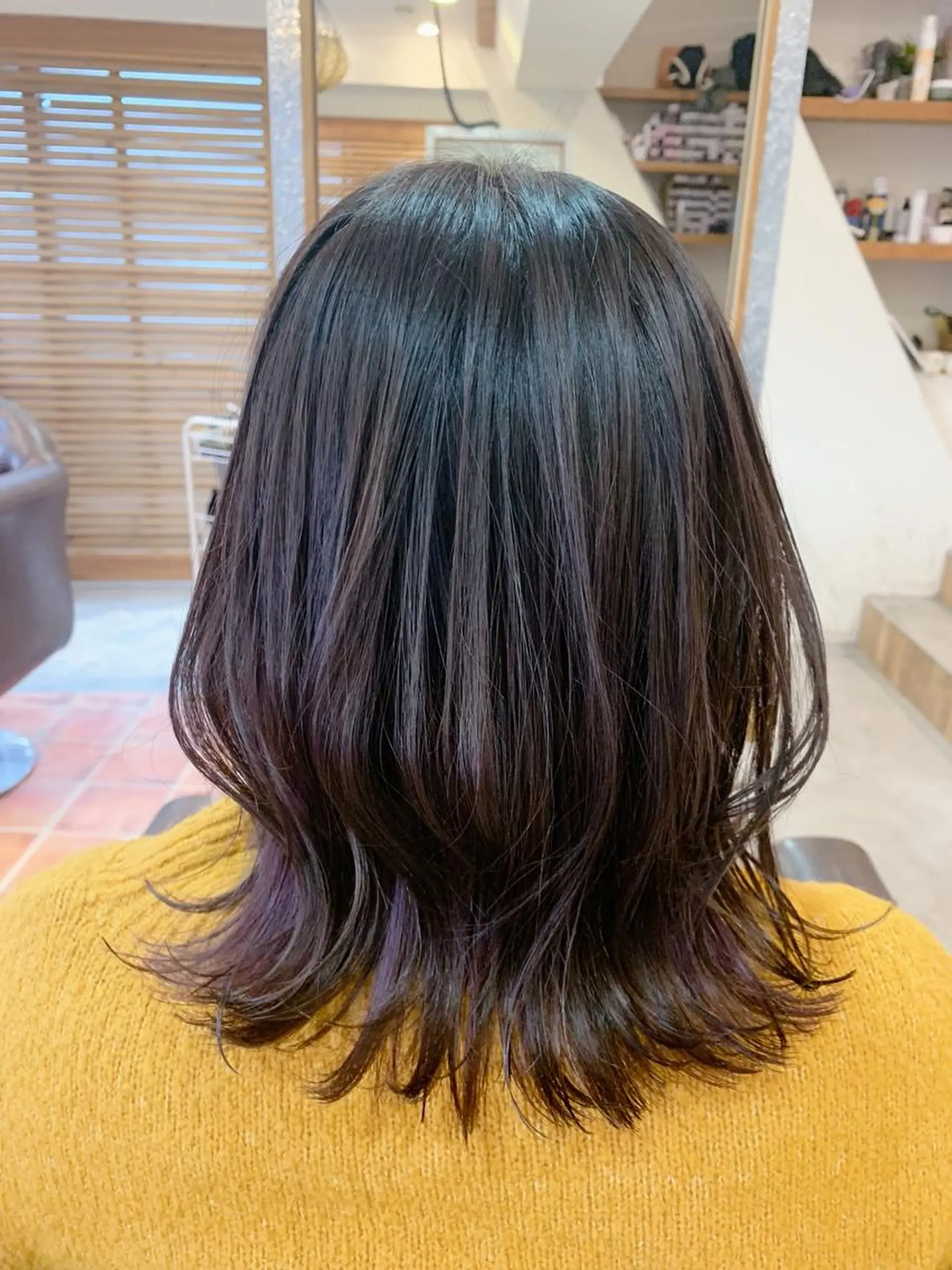 ミディアム カラー ヘアアレンジ ウルトワ髪質改善 ディレクター/熊倉都のヘアスタイル