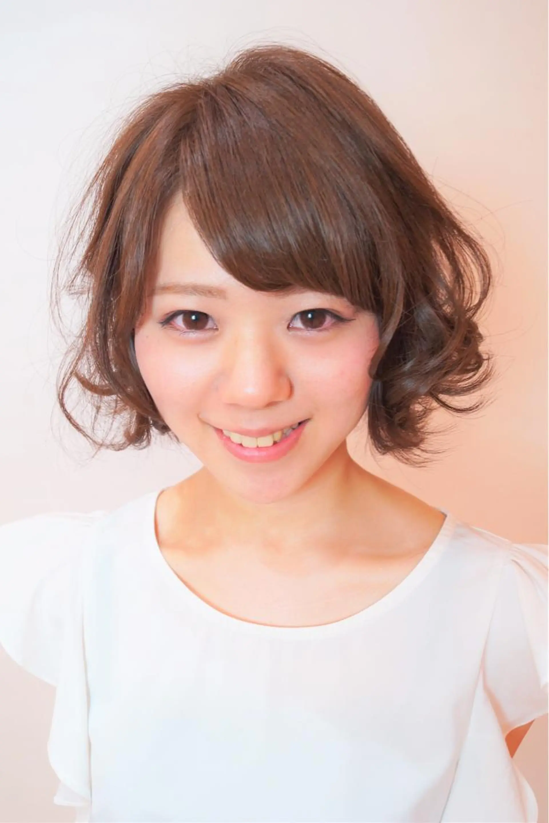 ショート カラー パーマ 小島 脩のヘアスタイル