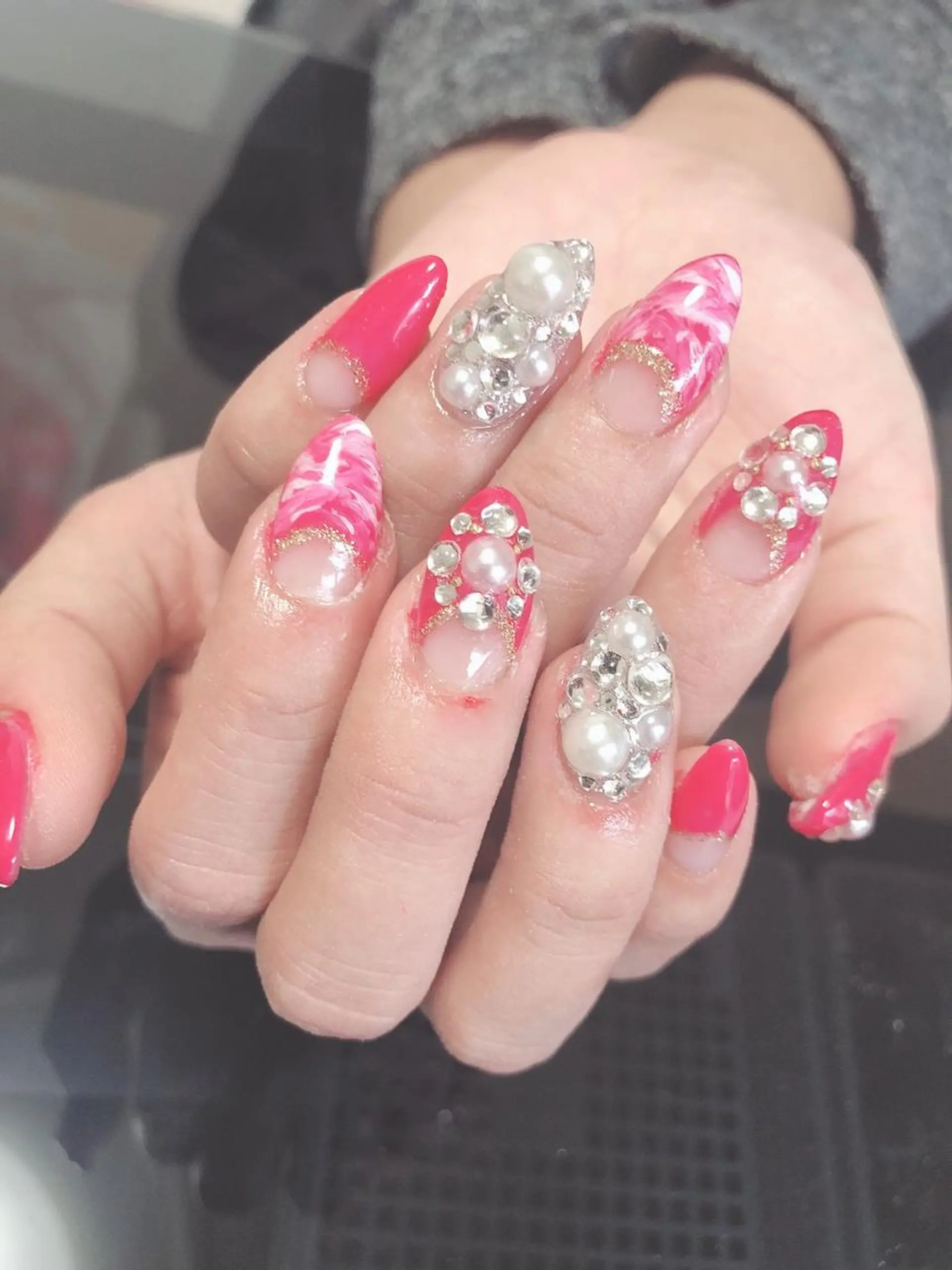 ネイル ハンドネイル 荒井 海輝のネイルデザイン