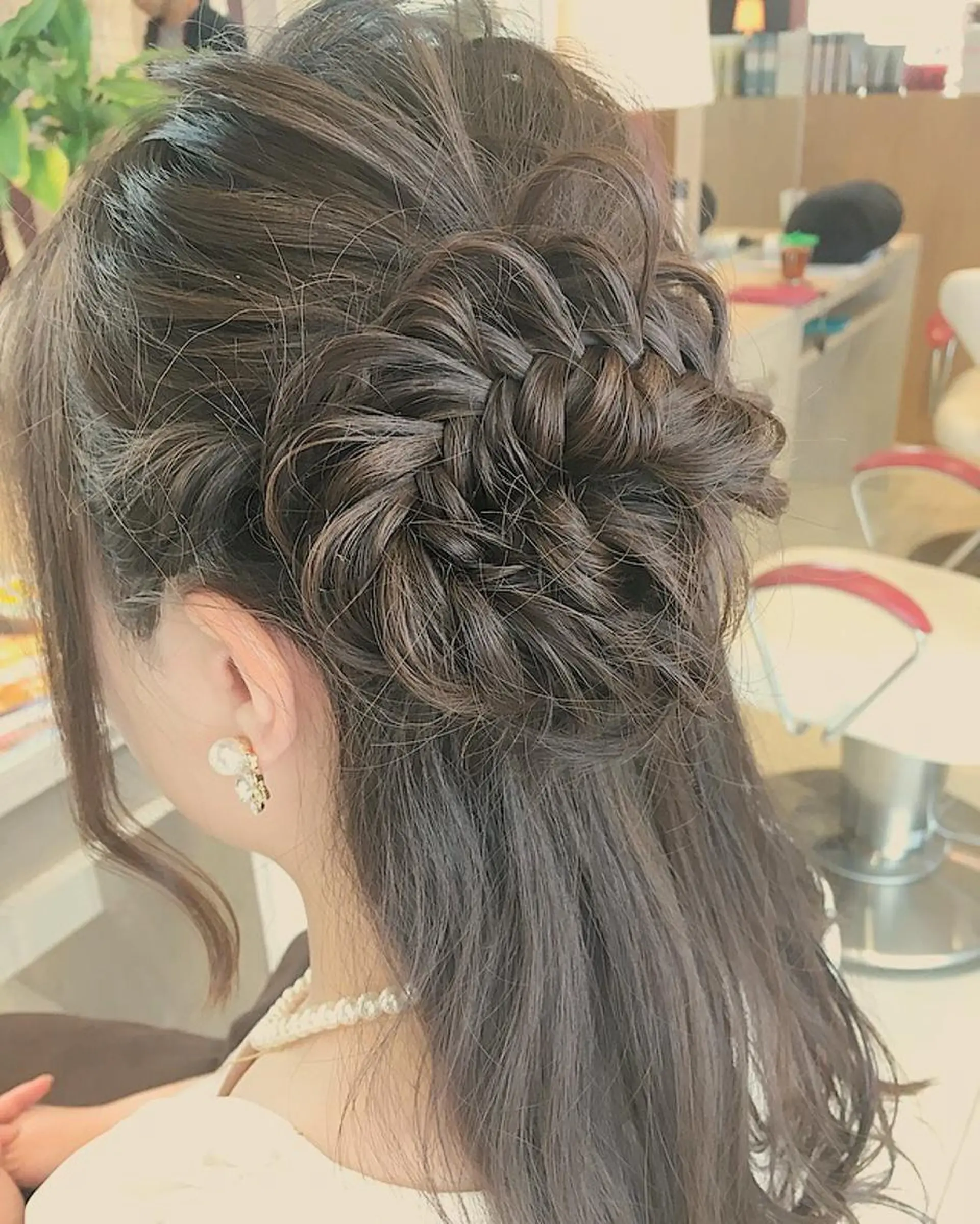 ヘアアレンジ graxi'    グラシー所属・ブリーチ/ハイトーン SERINAのヘアスタイル