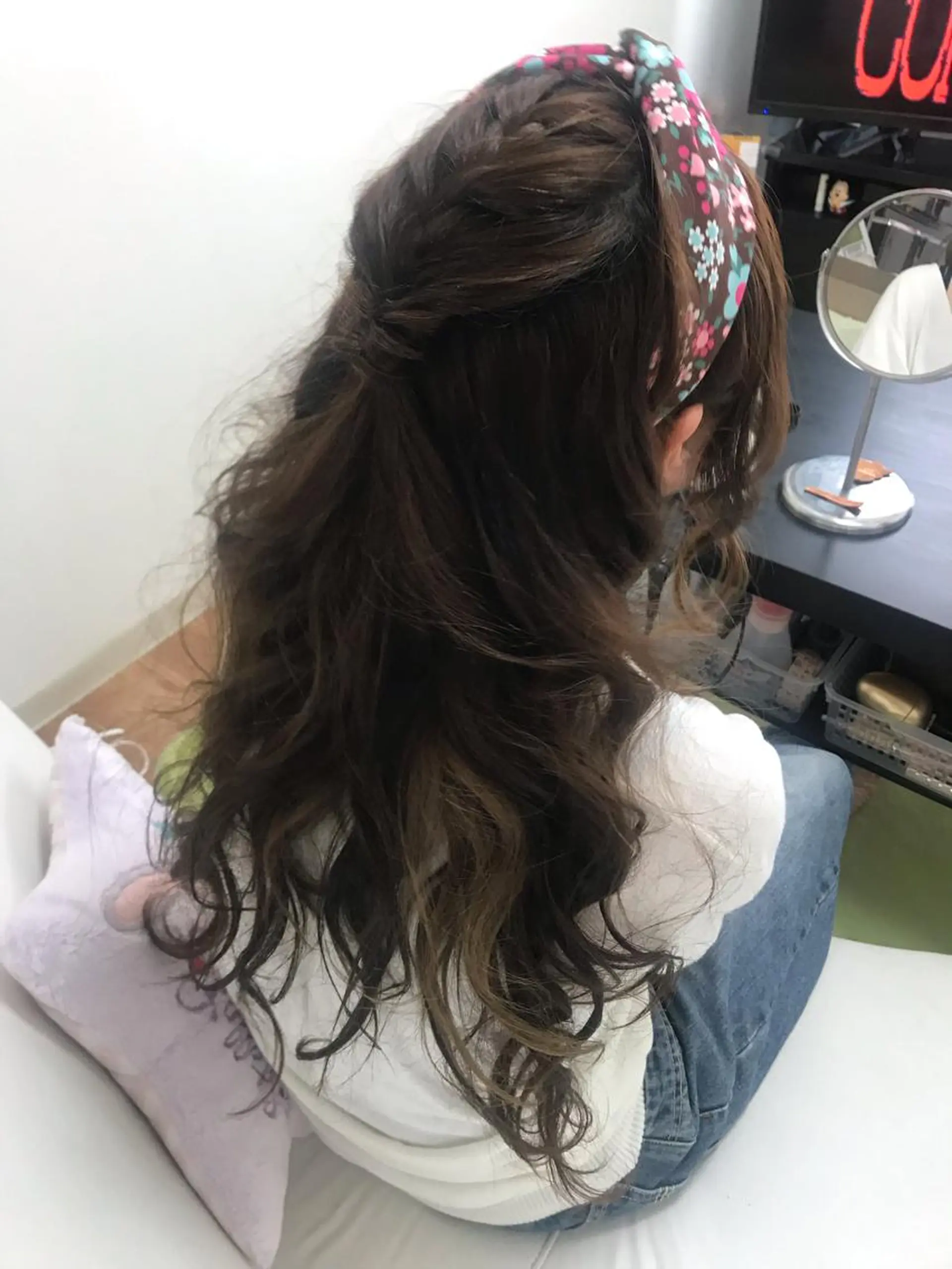 ロング ヘアアレンジ 烏山 達也のヘアスタイル