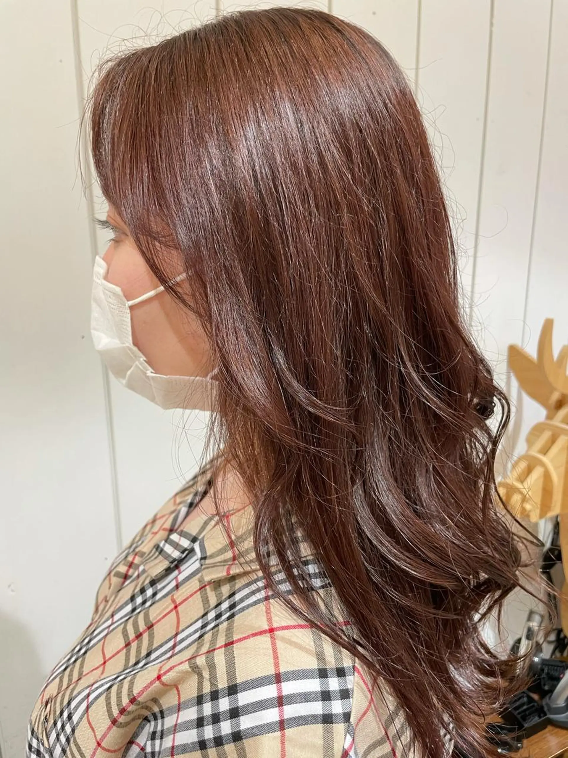 ロング カラー イルミナカラー ボブカット 佐々木 祐太のヘアスタイル