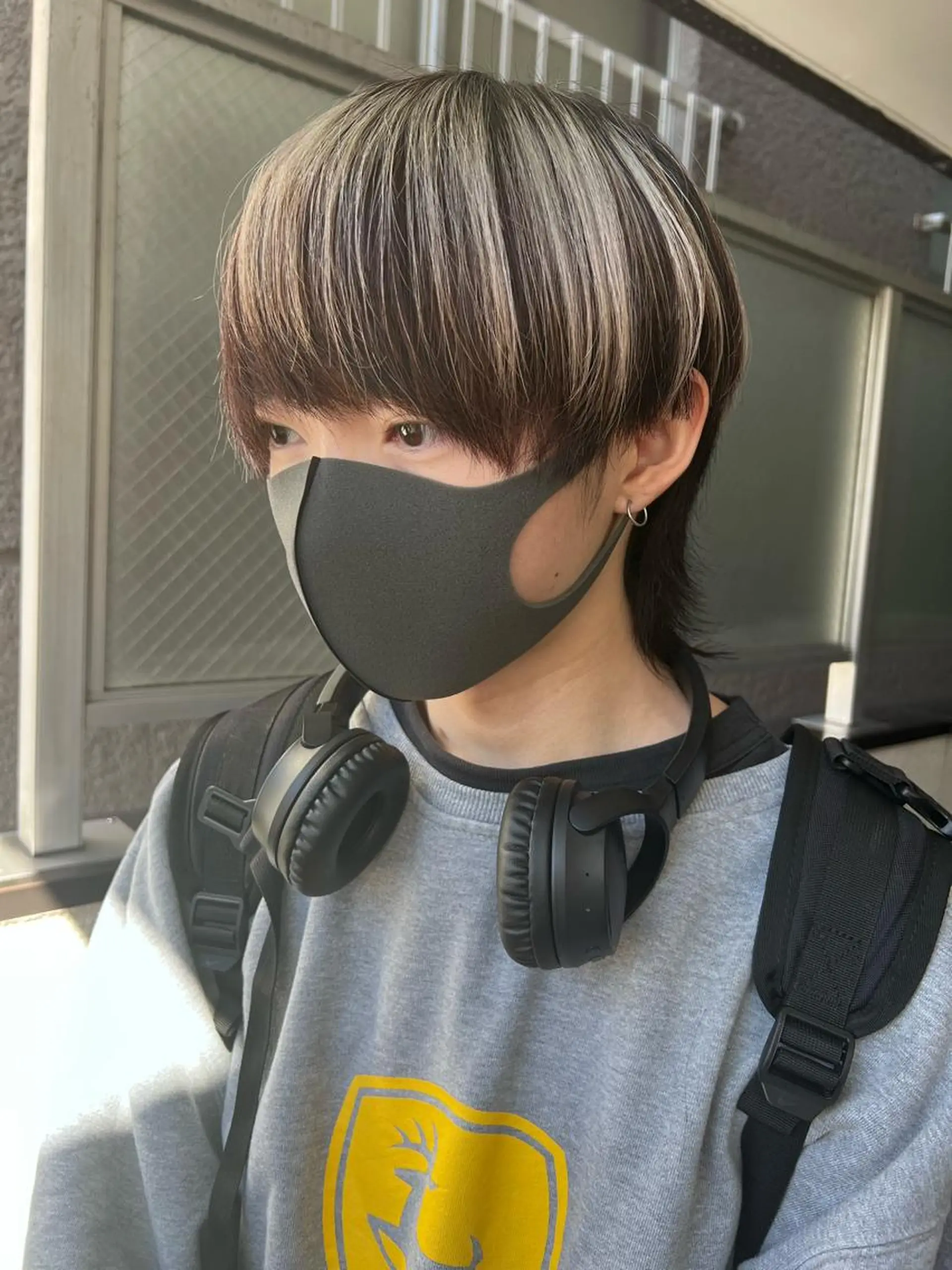 ショート カラー メンズ メンズブリーチ メンズインナーカラー メンズウルフカット ブリーチ デザインカラー カット ヘアカラー トリートメント 🌈デザインヘア職人 Kaede🌈のヘアスタイル