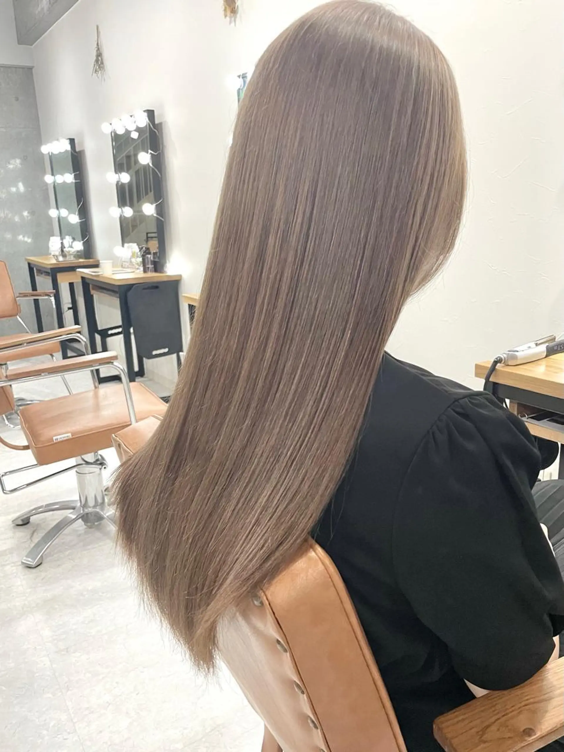 ロング カラー ヘアアレンジ メンズ ダブルカラー特化💍 tiam💍韓国ヘアのヘアスタイル