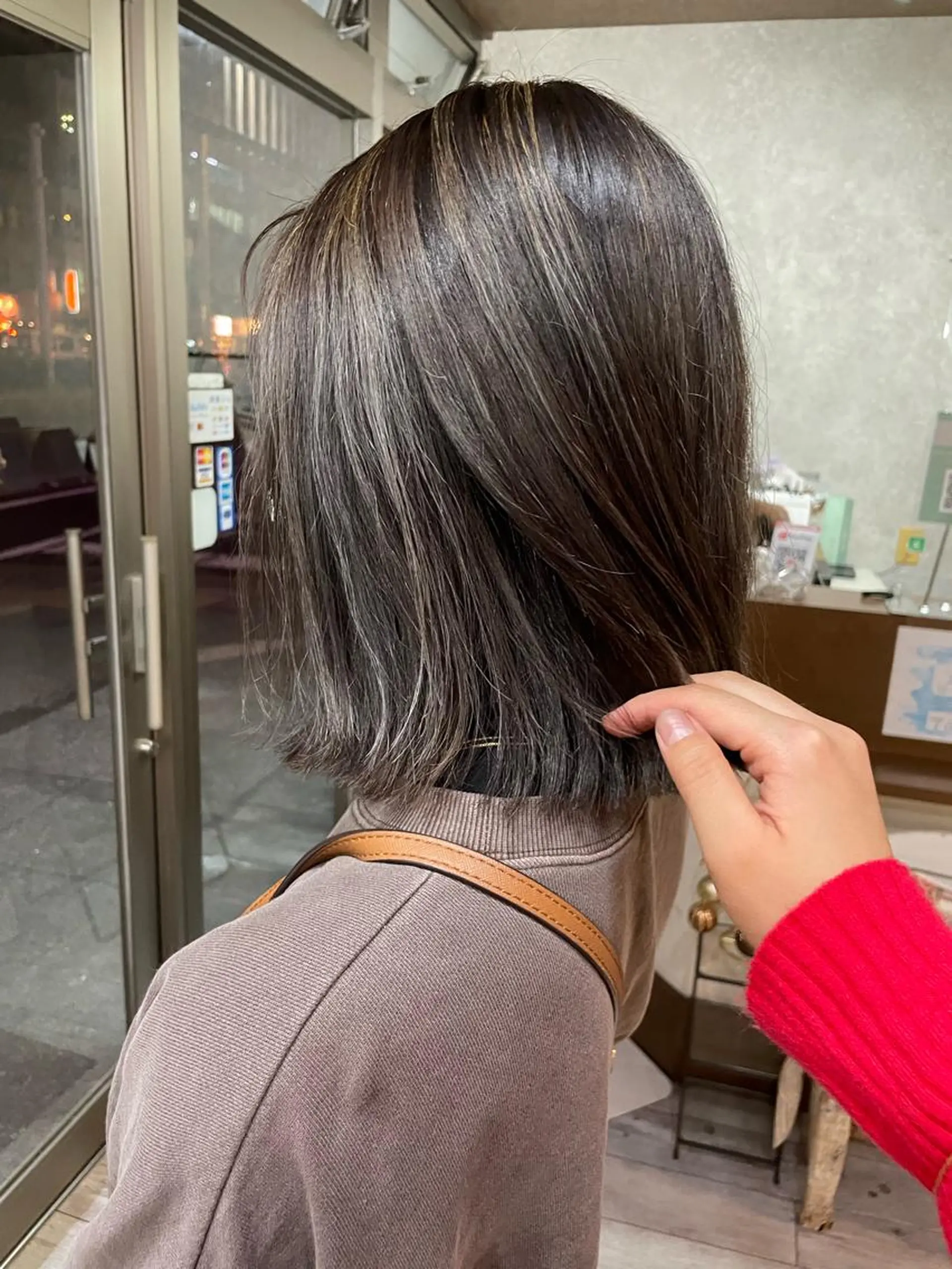 ミディアム カラー レイヤー/高橋 みく /池下/千種のヘアスタイル