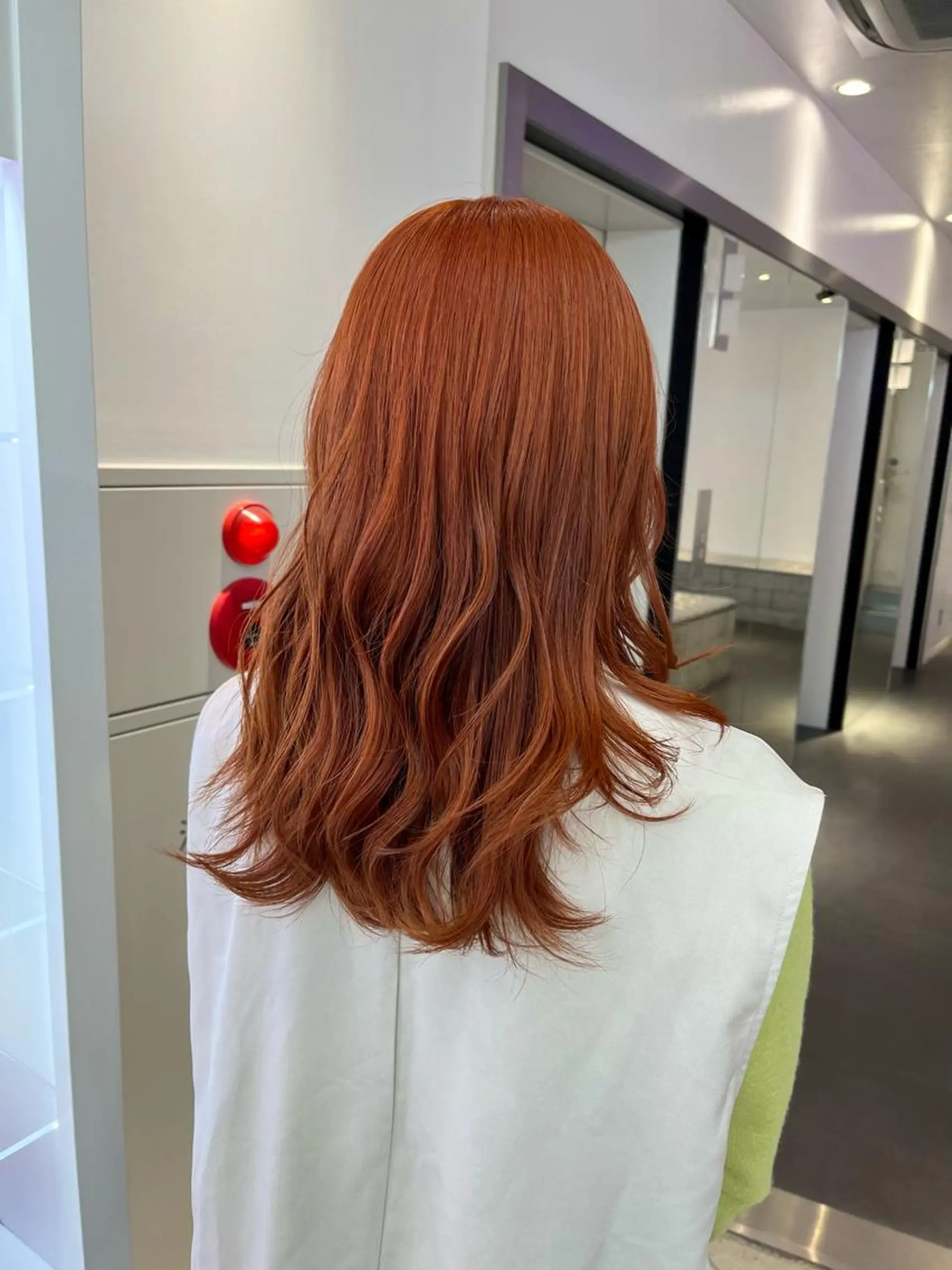 ミディアム ﾚｲﾔｰ🩵透明感 ೀユイ🌙のヘアスタイル