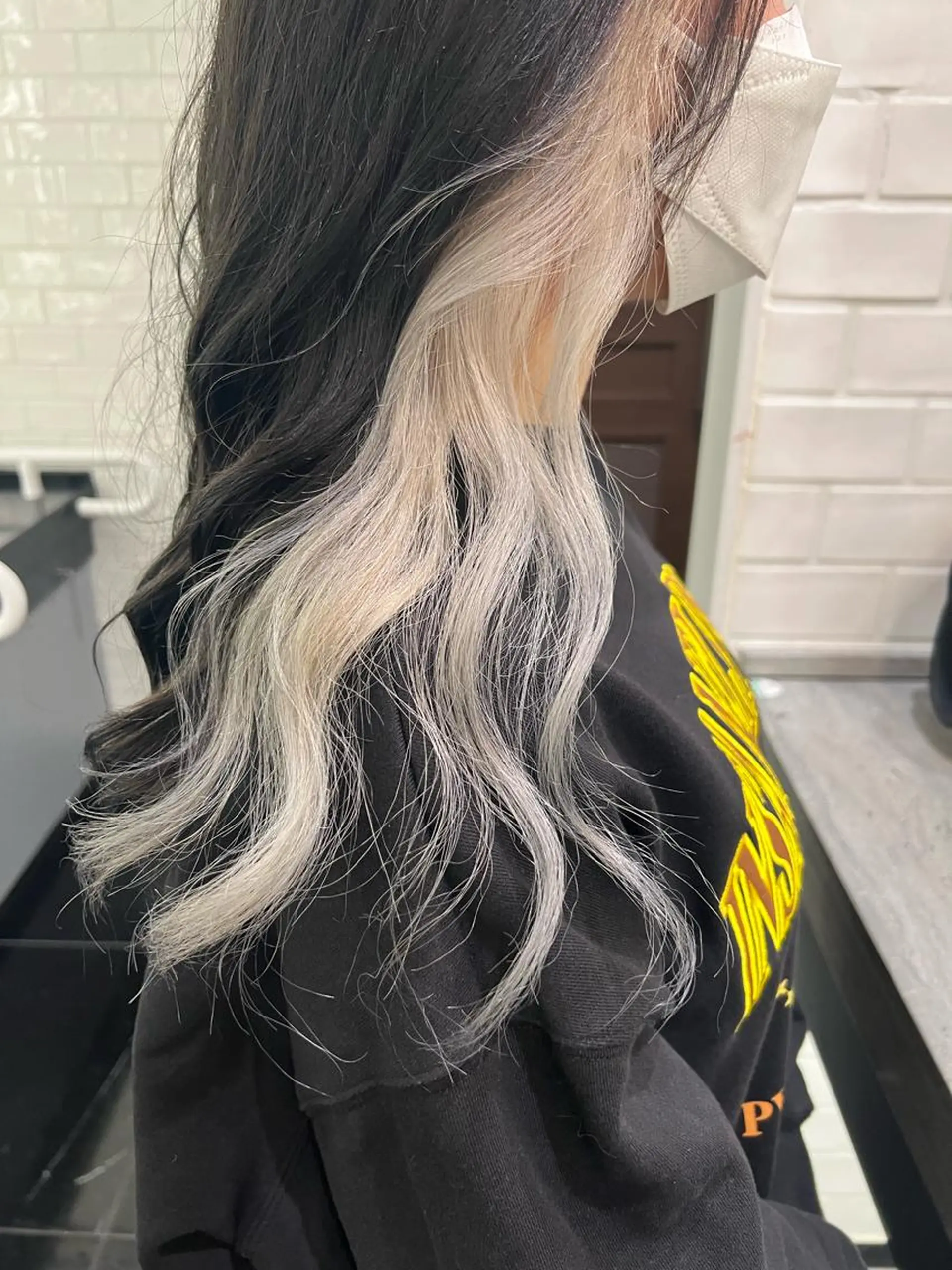 カラー インナーカラー 難波/ハイトーン 🦋AOI🦋のヘアスタイル
