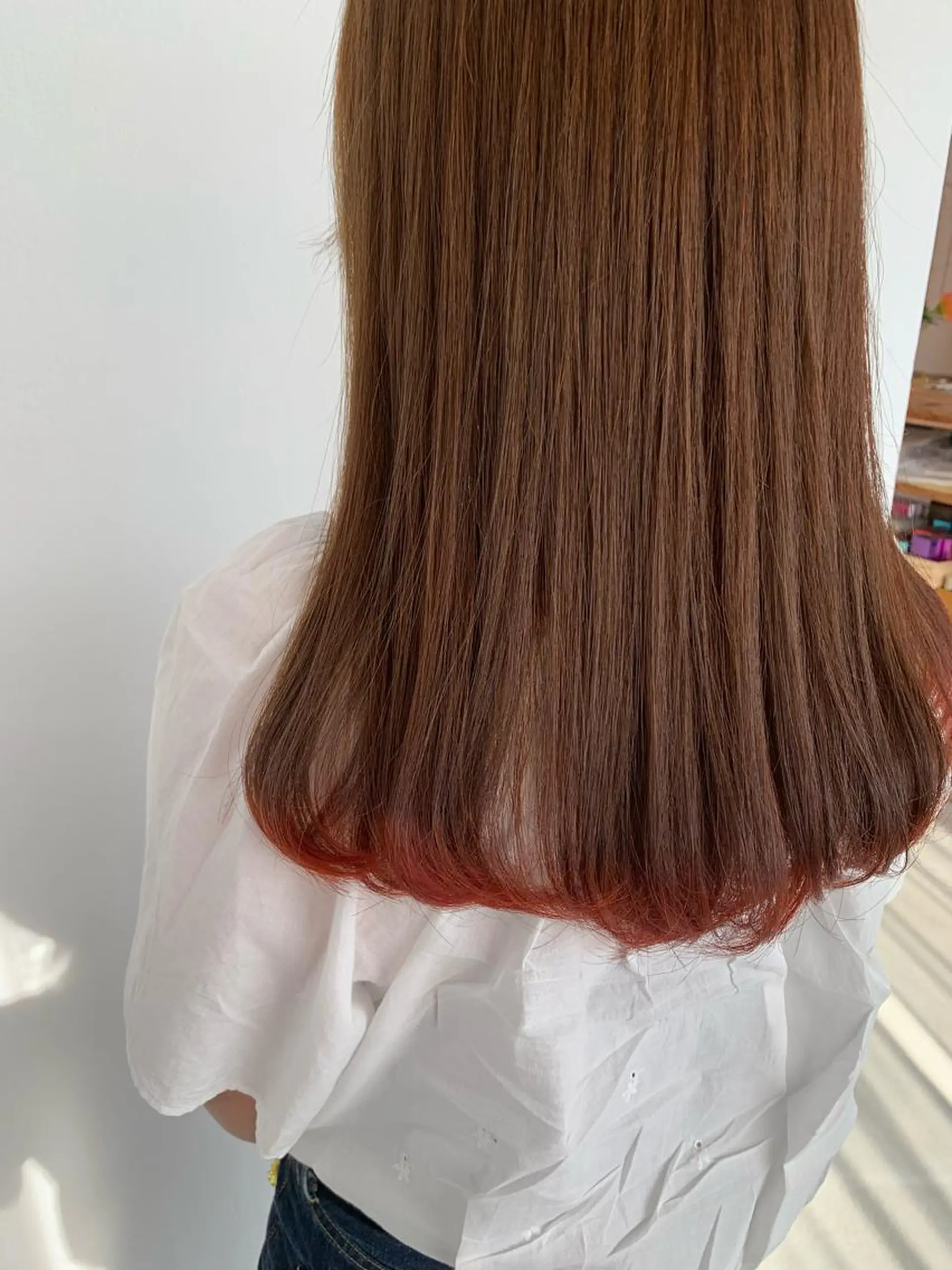 ロング ヘアカラー トリートメント karen ☺︎のヘアスタイル