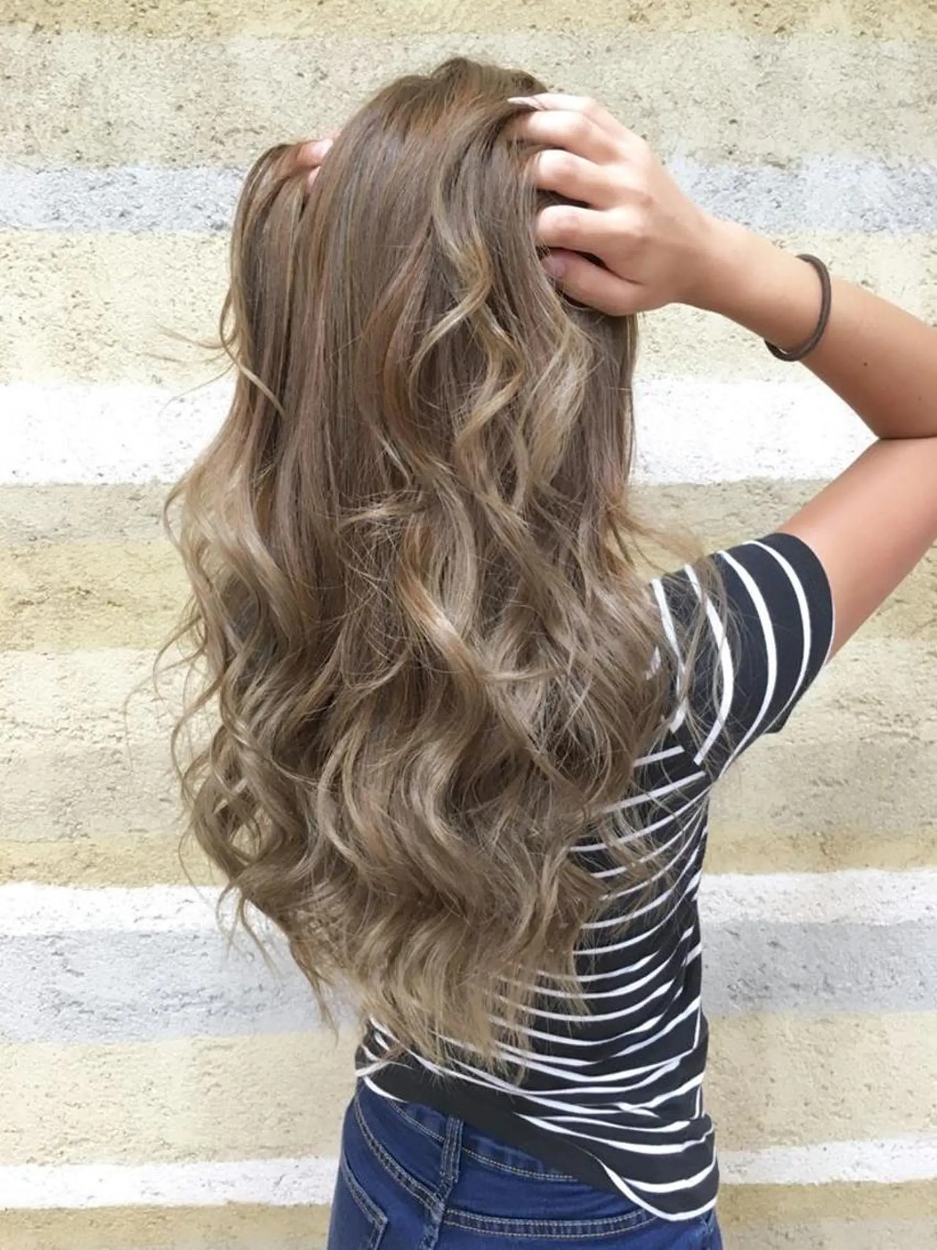 ロング エクステ チビ編み込みエクステ シールEXどぅ〜すのヘアスタイル