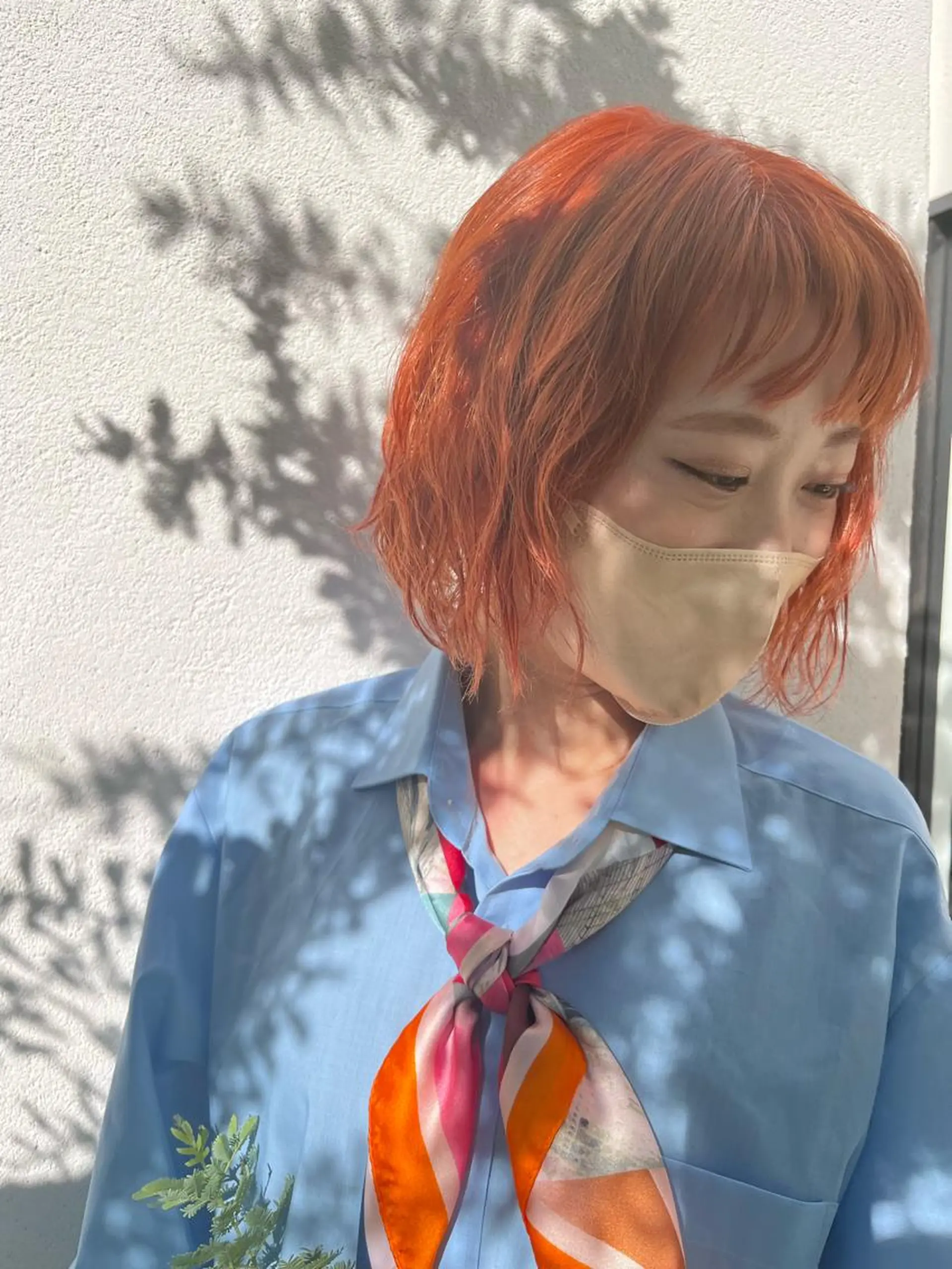 ミディアム ヘアカラー heir studio Baretta所属・似合わせパーマ/ 山本銀次郎のヘアスタイル