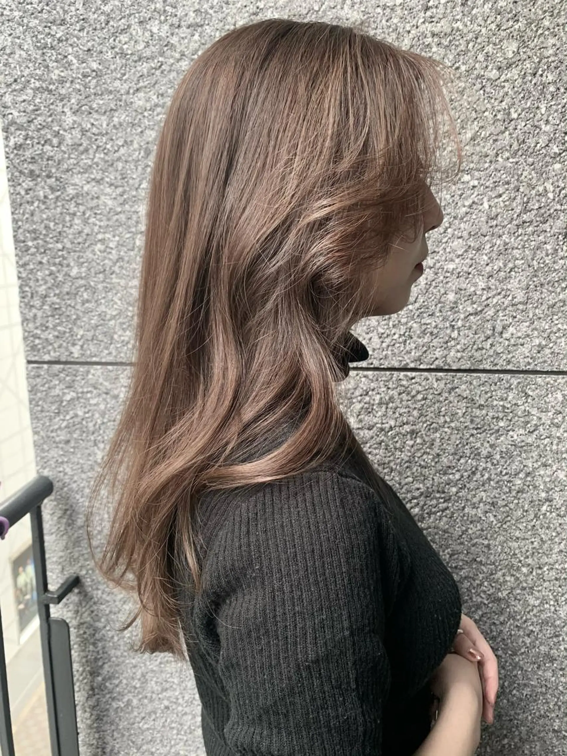 ロング カラー ヘアアレンジ 心斎橋🤍韓国風🤍 Mamiのヘアスタイル