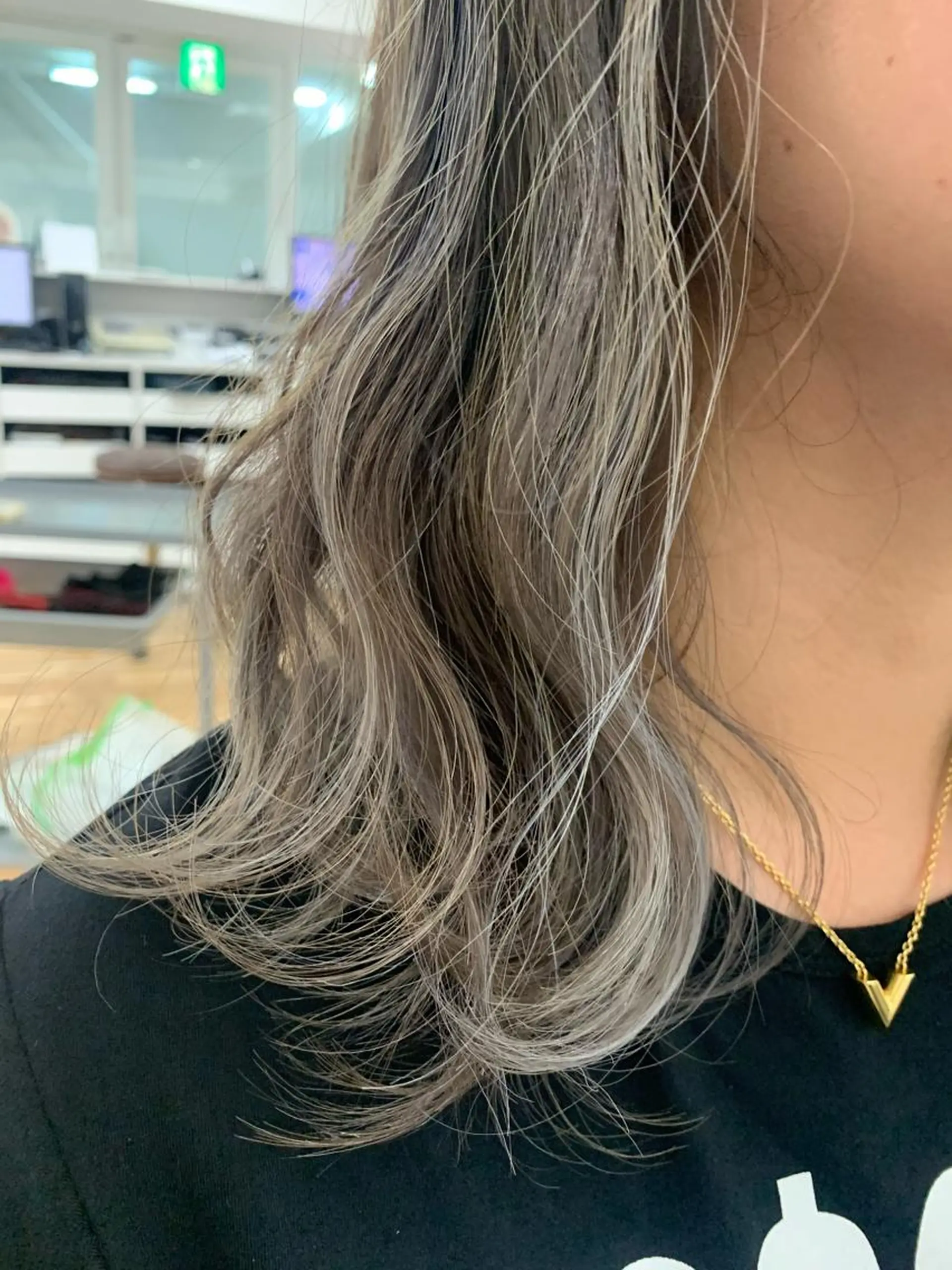 ミディアム カラー Reb_keiji 👑小倉圭司のヘアスタイル