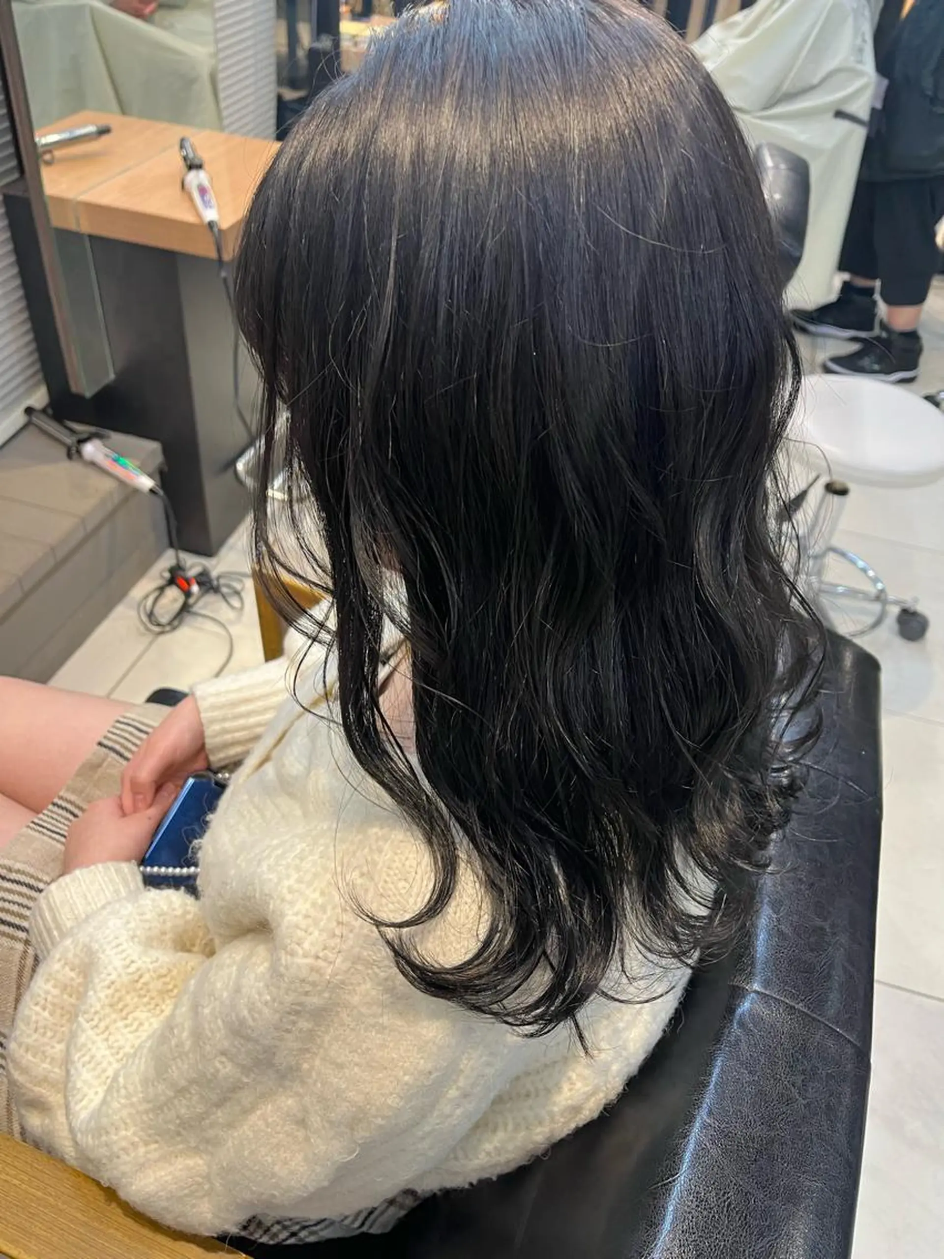 セミロング カラー ヘアアレンジ キッズ ネイル マツエク・マツパ アイブロウ GO TODAY SHAiRE SALON所属・透明感カラー🤎 ゆりのヘアスタイル