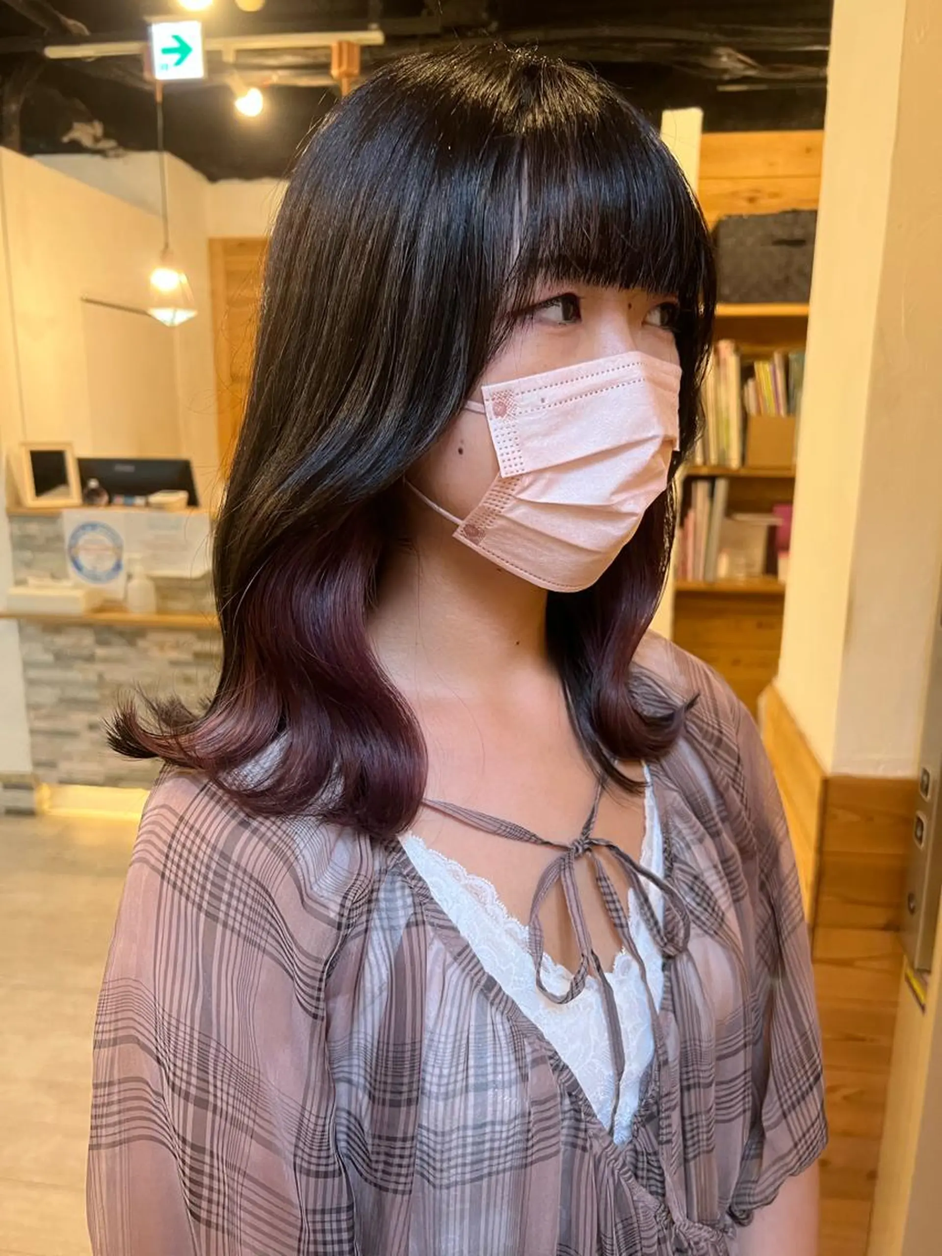 ミディアム カラー hair＆make LAMP所属・LAMP mashiroのヘアスタイル