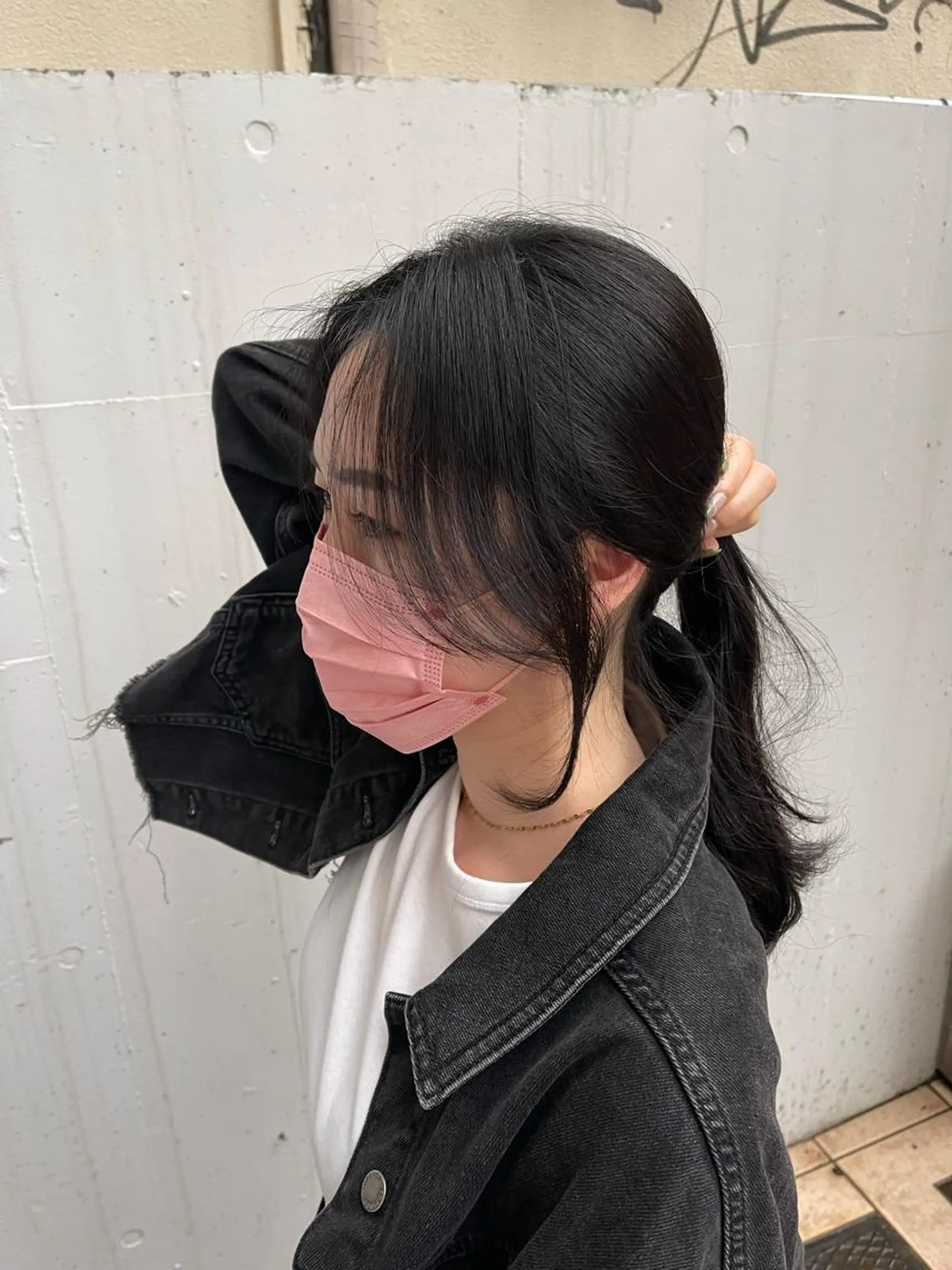 ロング カット 泉 堅也のヘアスタイル