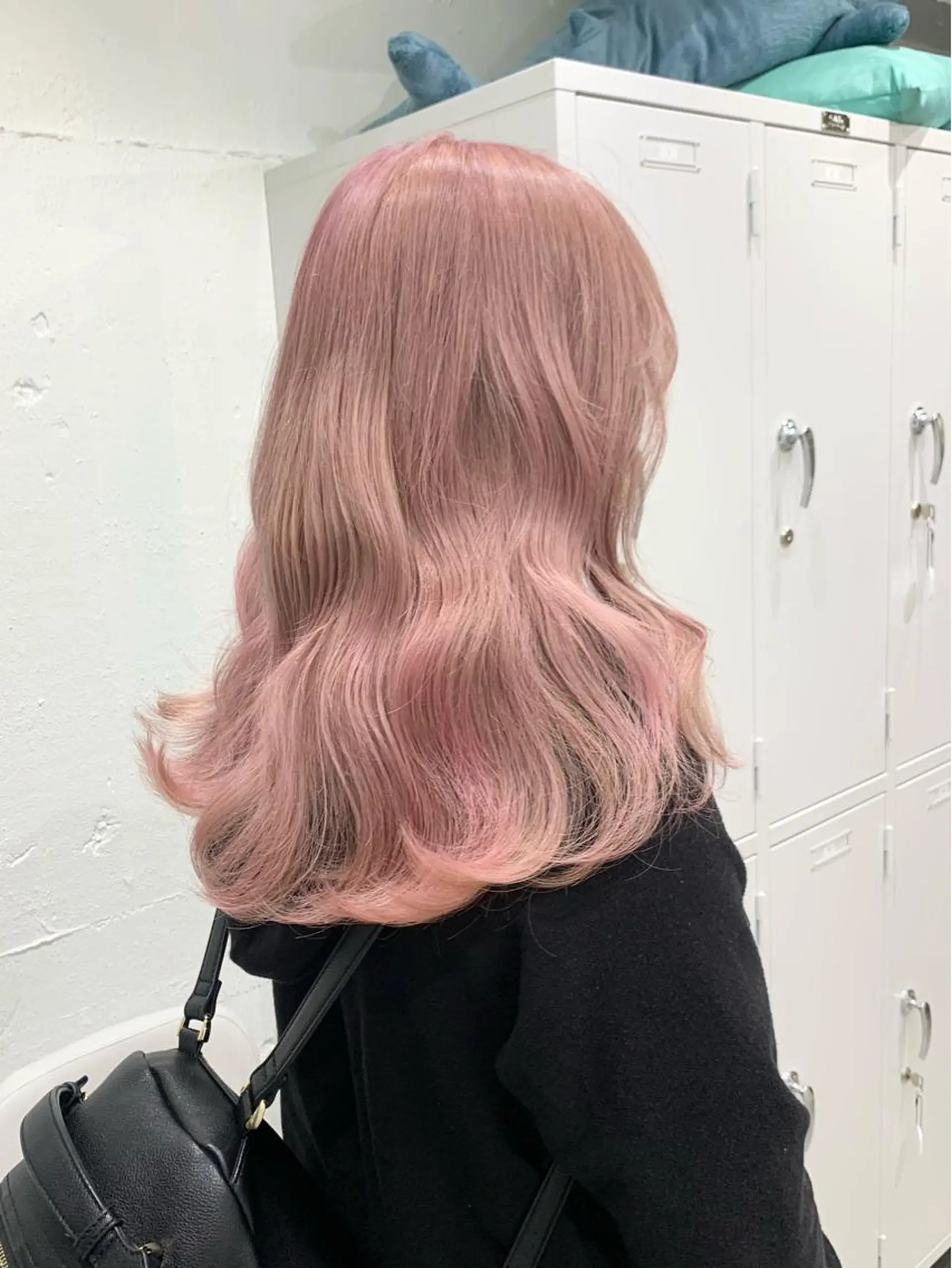 ミディアム カラー ヘアアレンジ 憧れの艶ハイトーンへ 🌙サイダサキのヘアスタイル