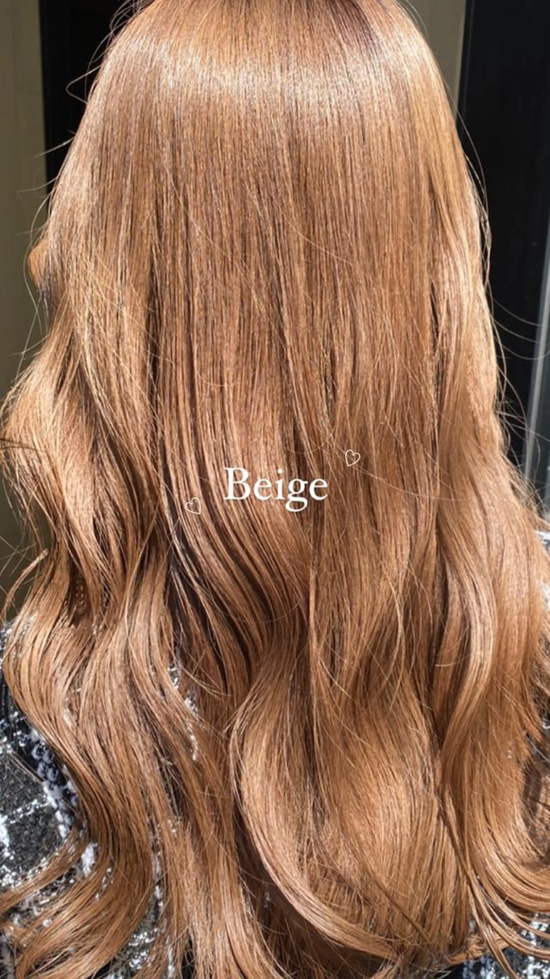 セミロング カラー ヘアアレンジ アンククロス渋谷【ANKH CROSS】所属・韓国ヘア┊︎レイヤー ┊︎haruka🌙のヘアスタイル