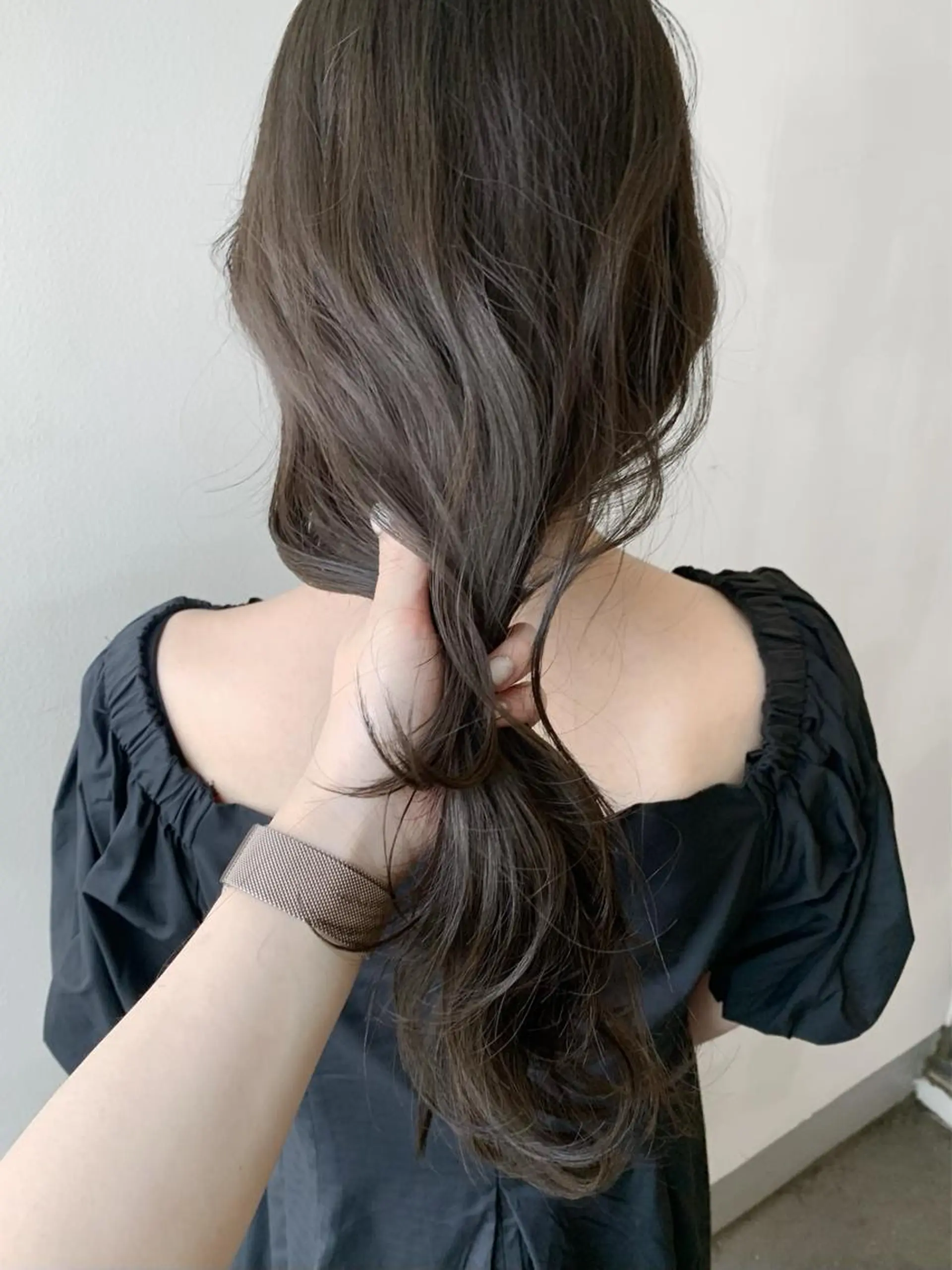 ロング カラー グレージュ オリーブグレージュ オリーブグレー 🌟アレンジが似合う カラー🌟Rumiのヘアスタイル